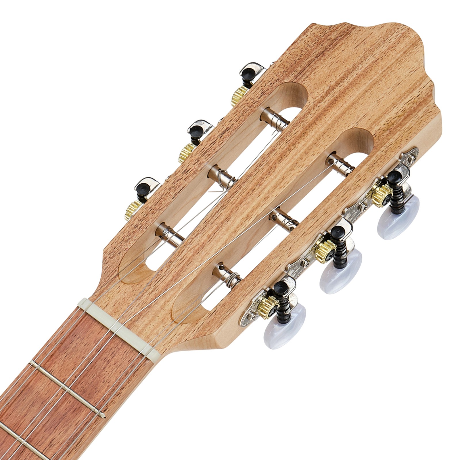 Kopfplatte der Thomann Tres Cubano Standard Acacia