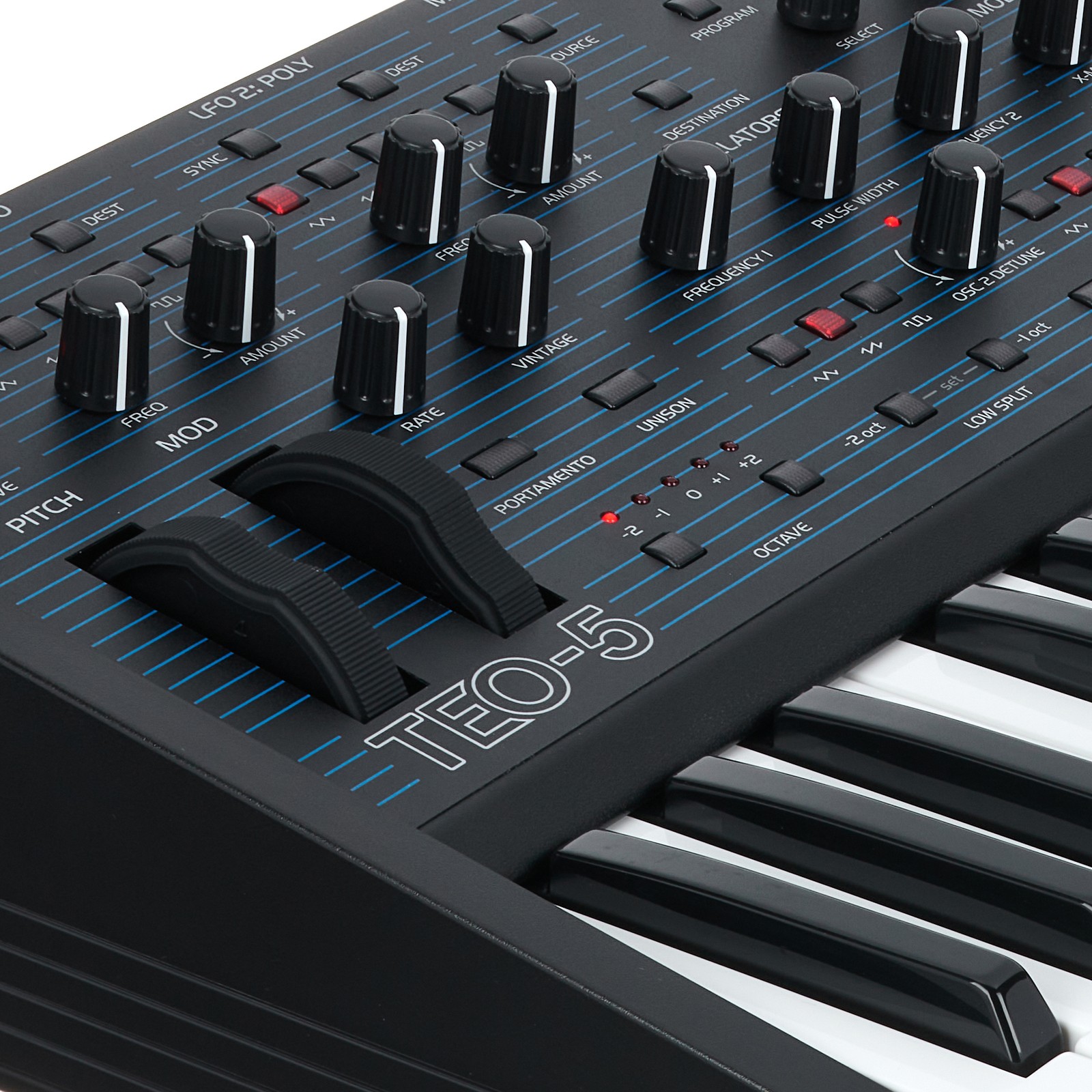 Controller des Oberheim TEO-5 Synthesizers