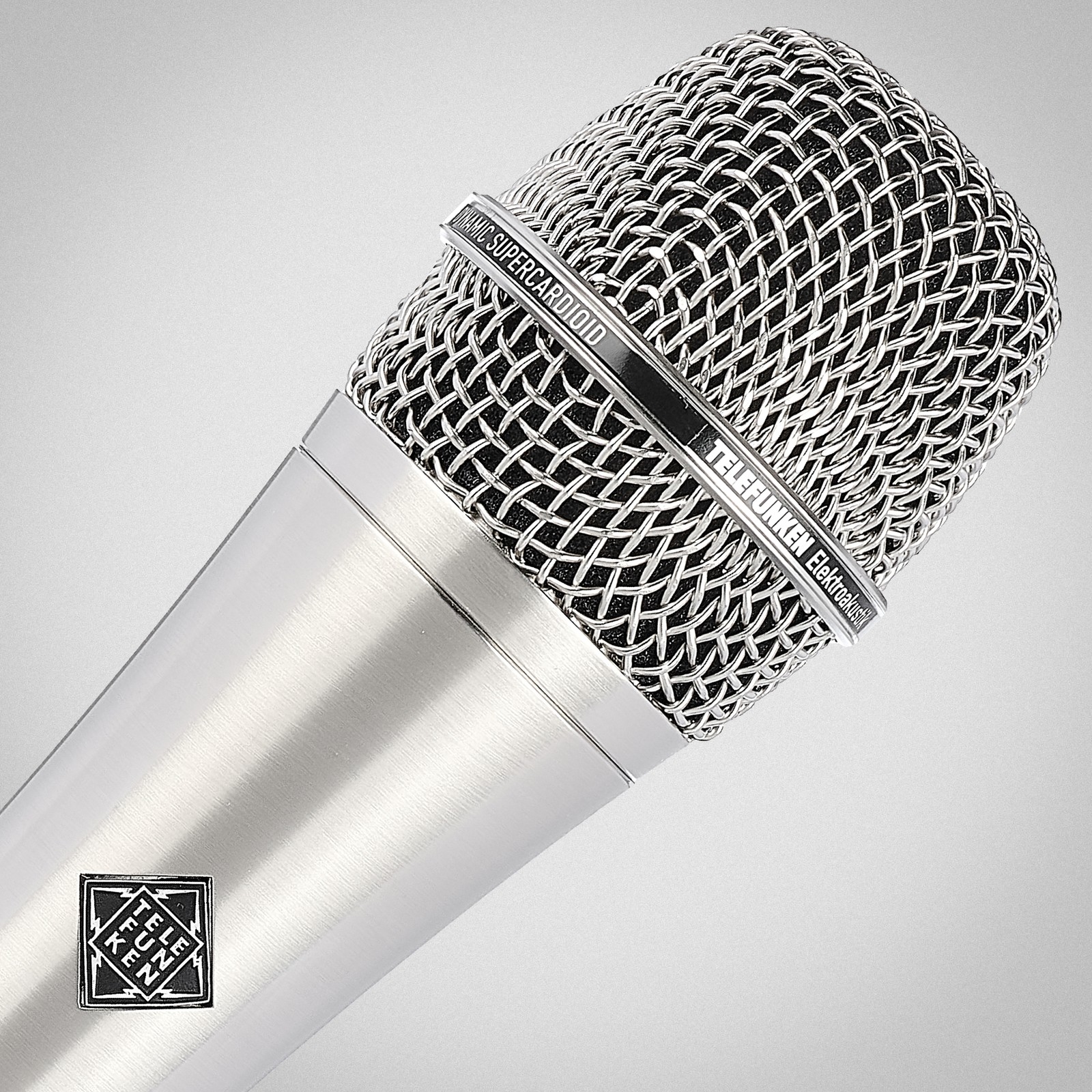 Mikrofonkorb des Telefunken M80 Satin Chrome Mikrofons