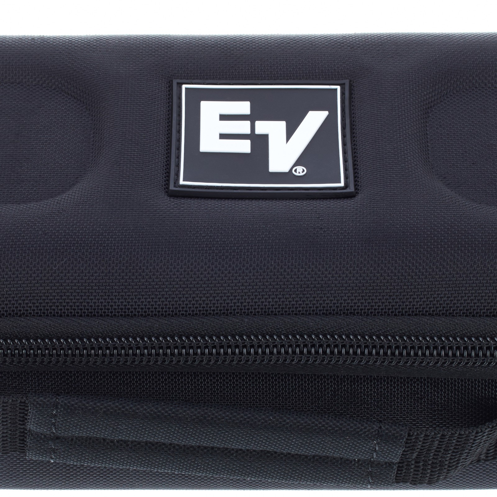 Electrovoice Logo auf der Aufbewahrungsbox des RE-20 Großmembran-Mikrofons