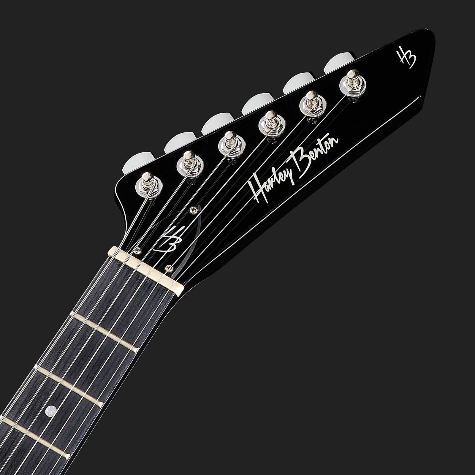 Harley Benton E-Gitarre Kopfplatte