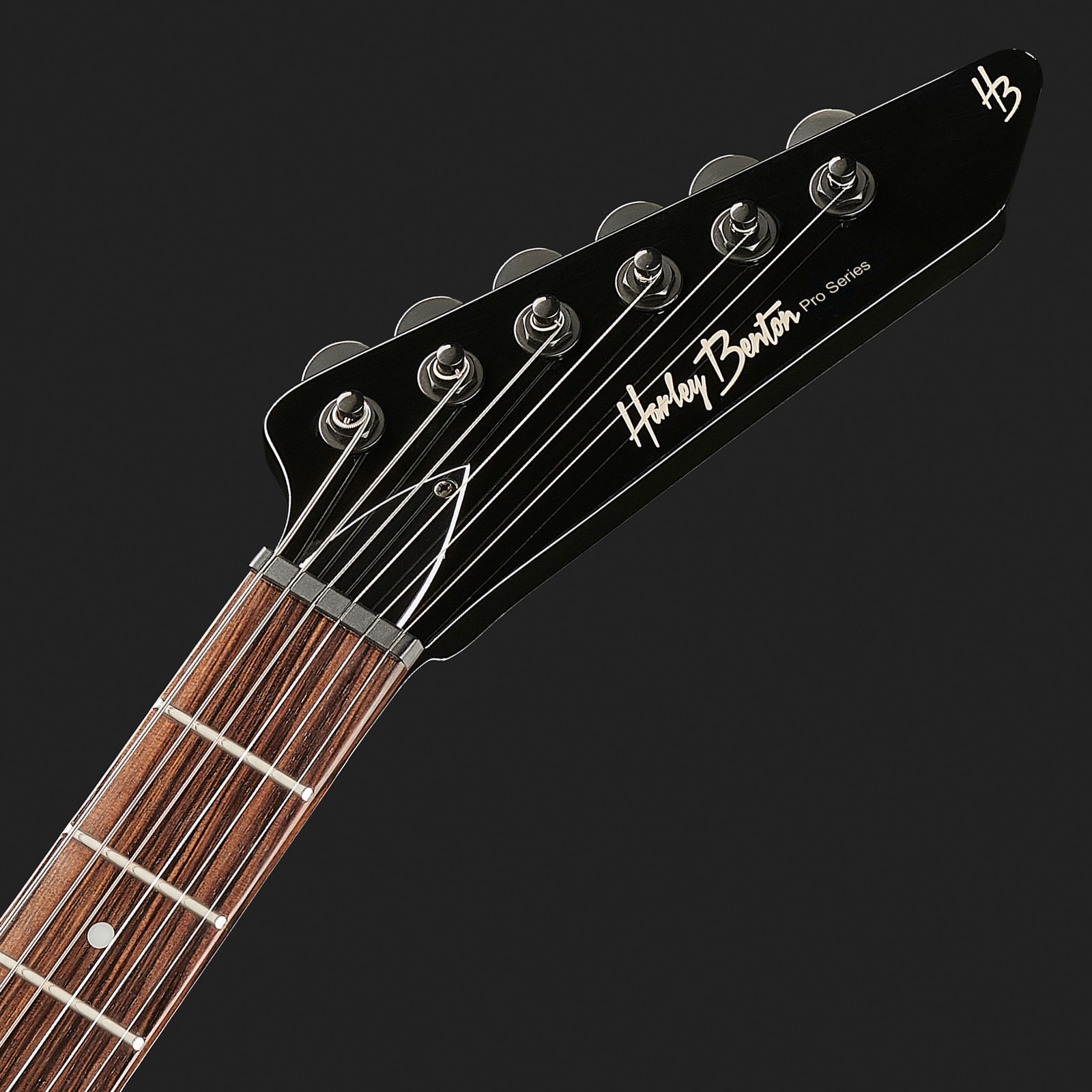 Détail du Harley Benton EX-84 Modern EMG BK Guitare électrique