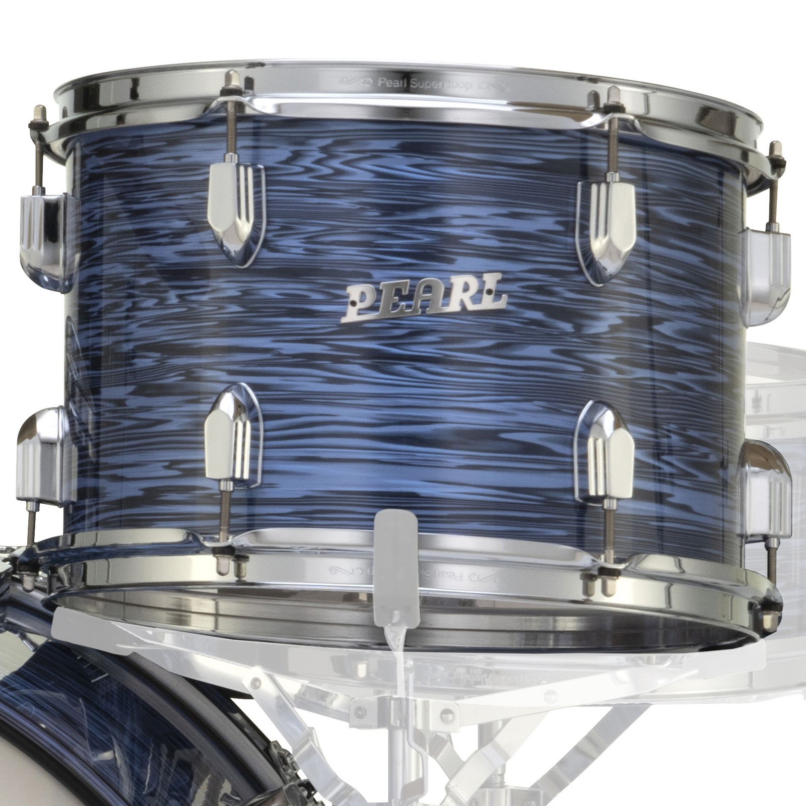 12" Tom des Pearl President Deluxe 20" Ocean Ripple Kesselsatz