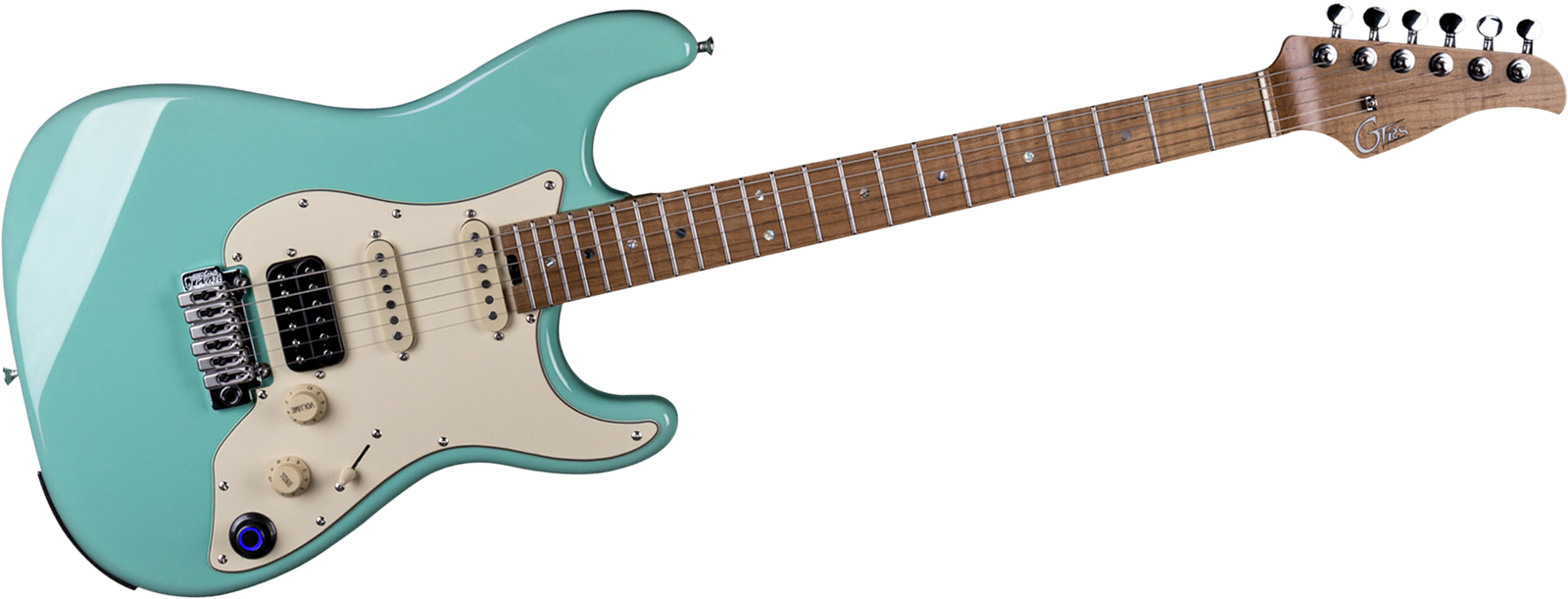 Mooer GTRS Guitar Professional 801 in Mint Green