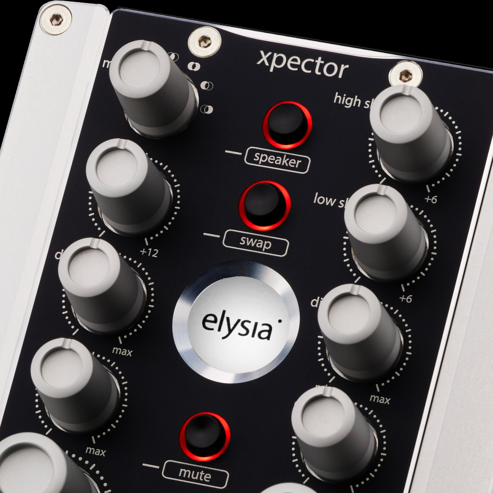 Detailansicht des Elysia xpector Class-A Dual Kopfhörerverstärkers
