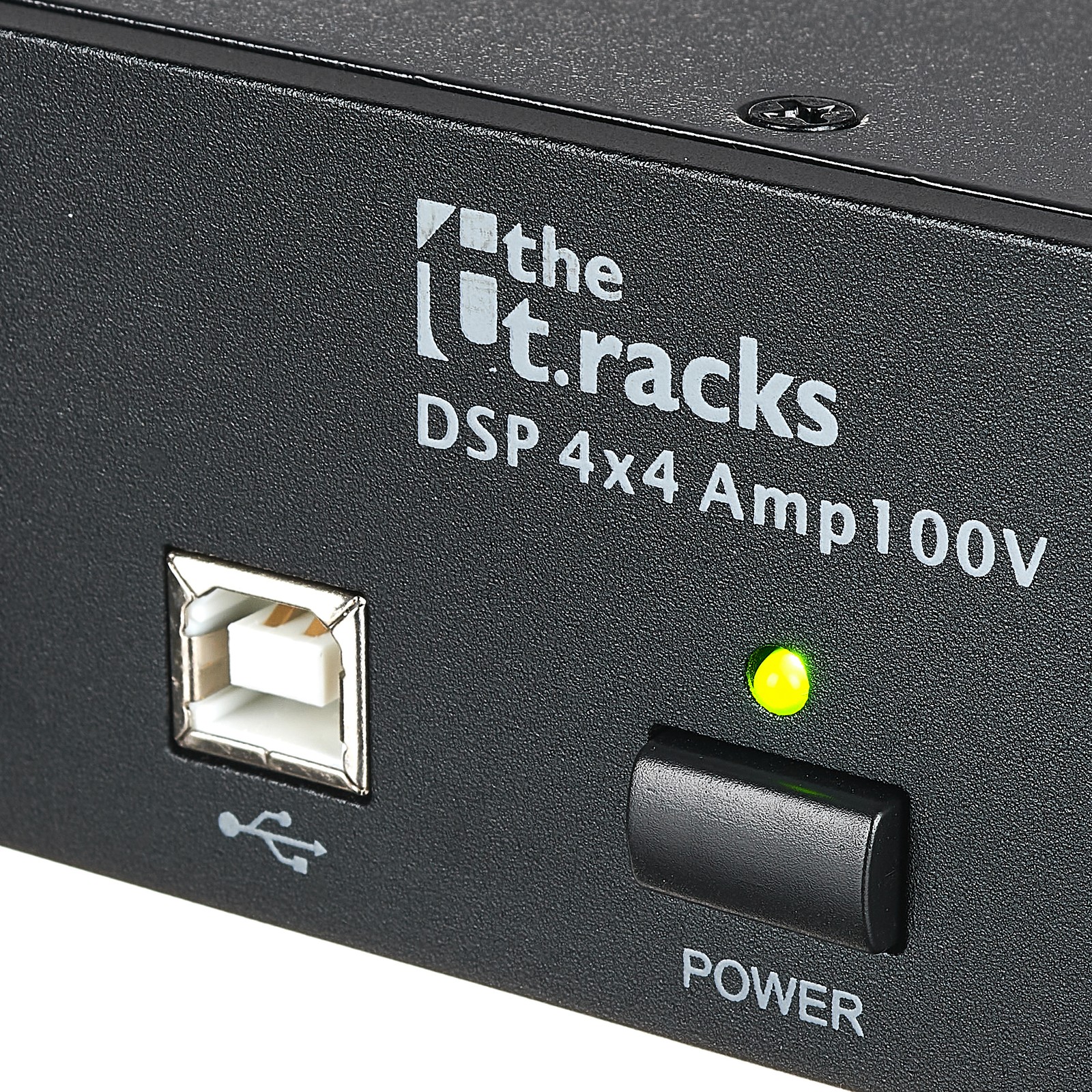 the t.racks DSP 4x4 Amp100V USB-Anschluss