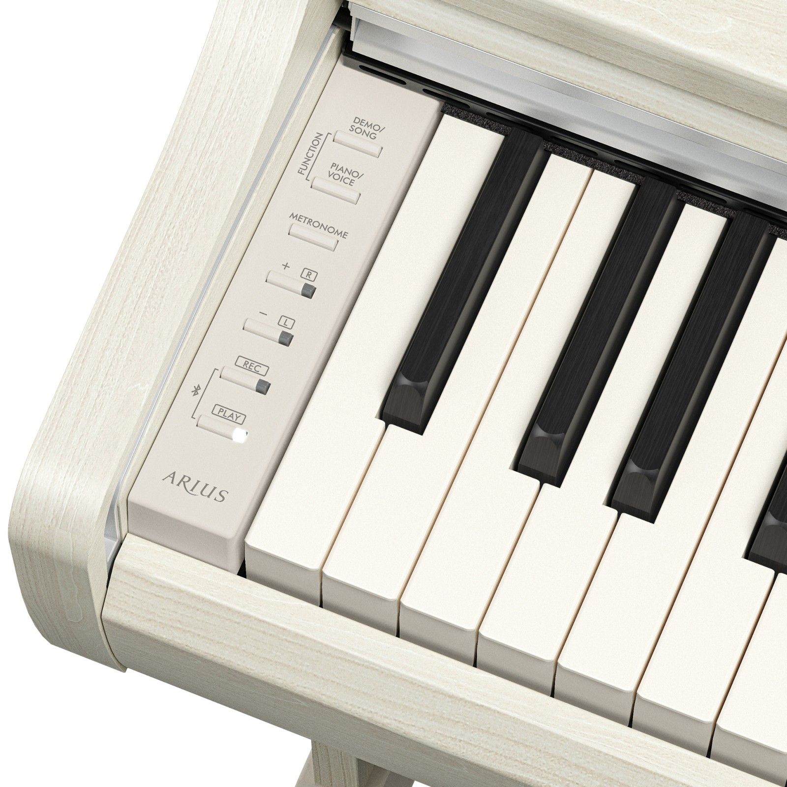 Bedienelemente des Yamaha YDP-166 WB Arius Digitalpianos