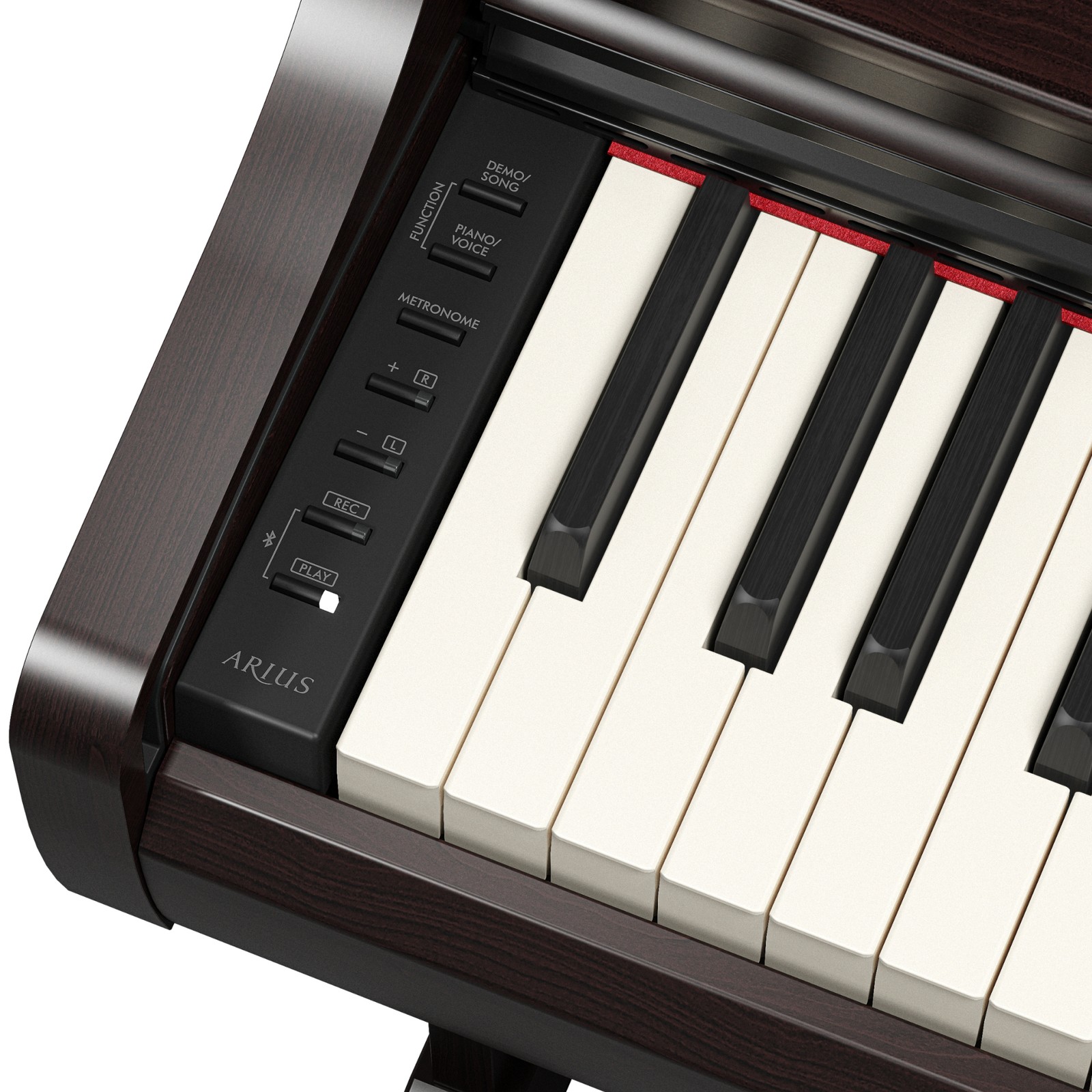 Bedienelemente des Yamaha YDP-166 R Arius Digitalpianos