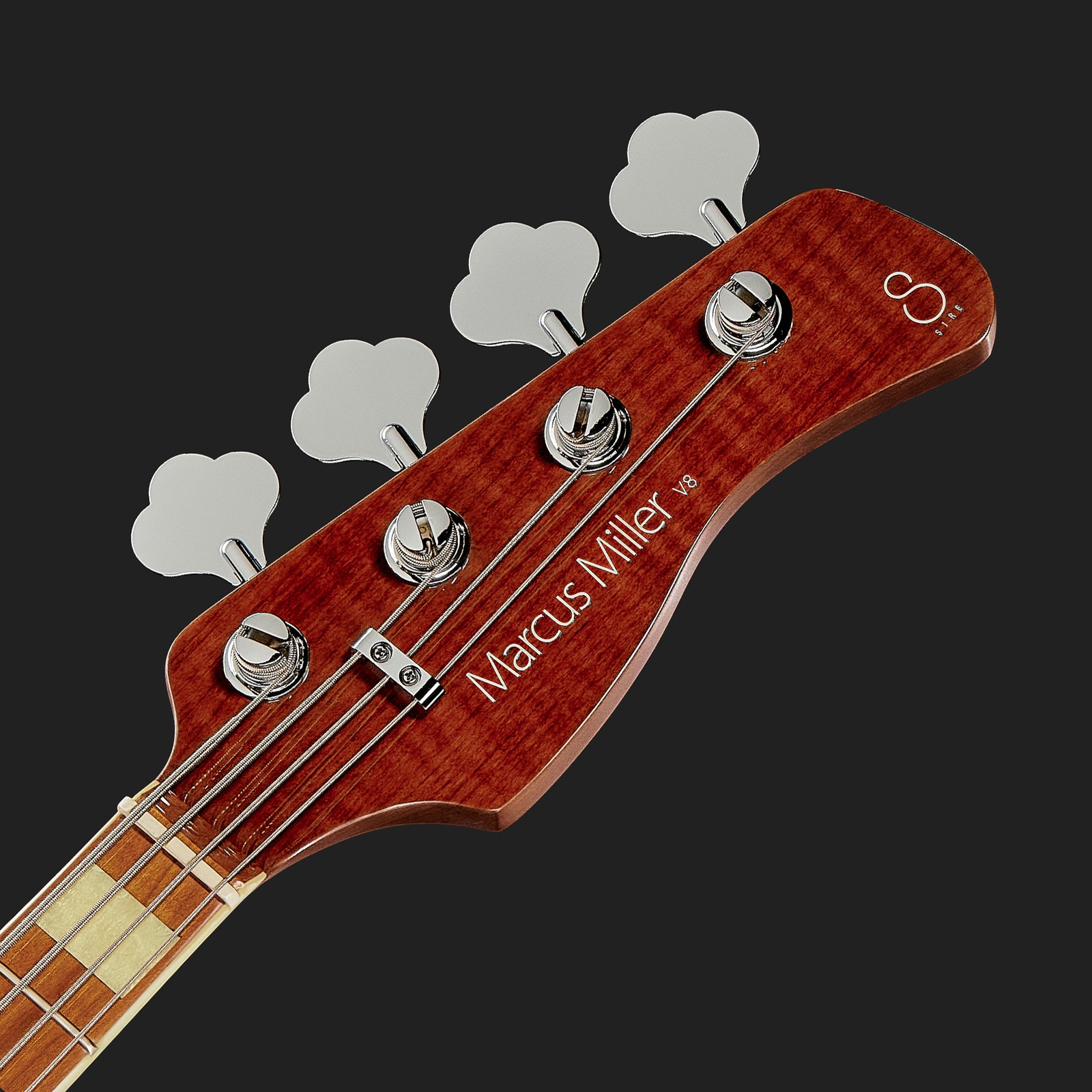 Kopfplatte des Marcus Miller V8-4 NT E-Bass