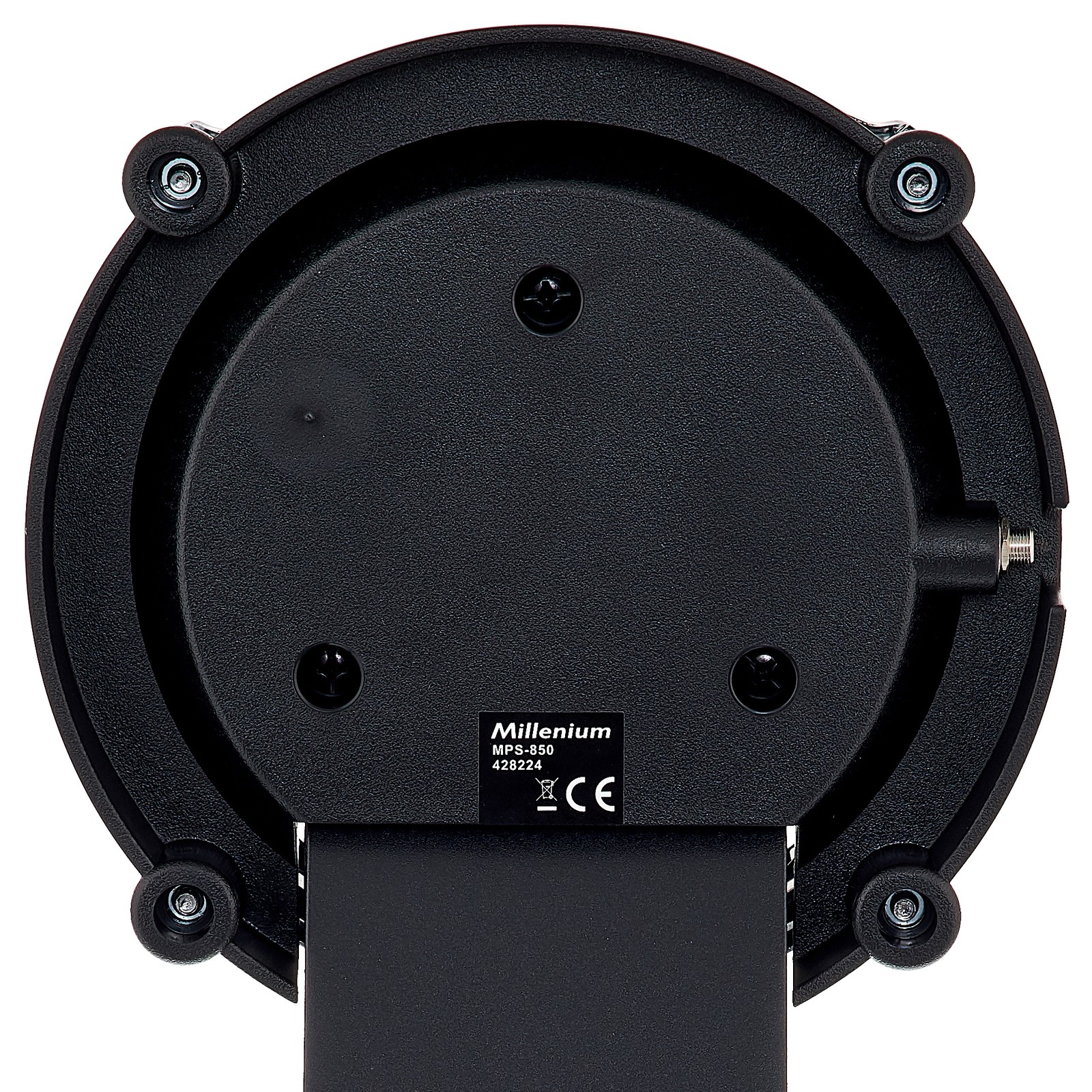 Rückseite des Millenium MPS-850 08" Mesh Head Kick Pads