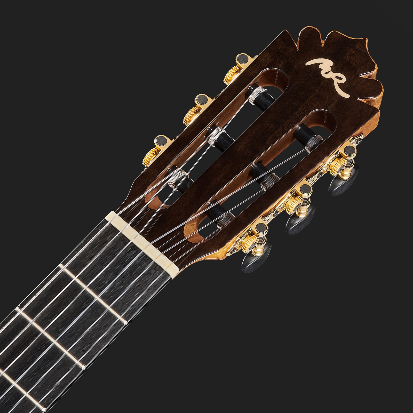 Spanische Gitarre Kopfplatte
