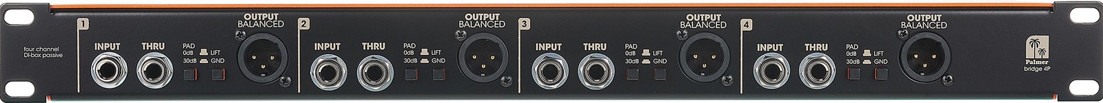 Voderseite des Palmer BRIDGE 4P