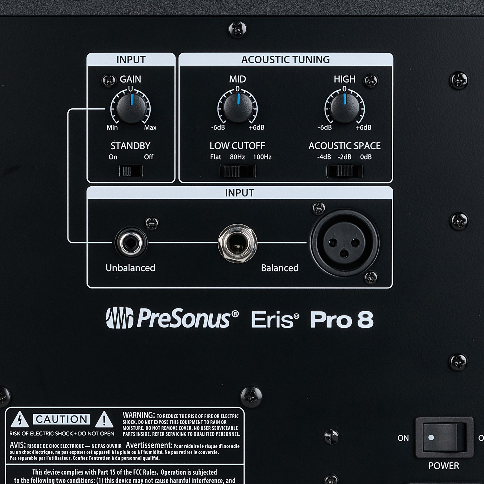 Presonus Eris Pro 8, active coaxial studio monitor