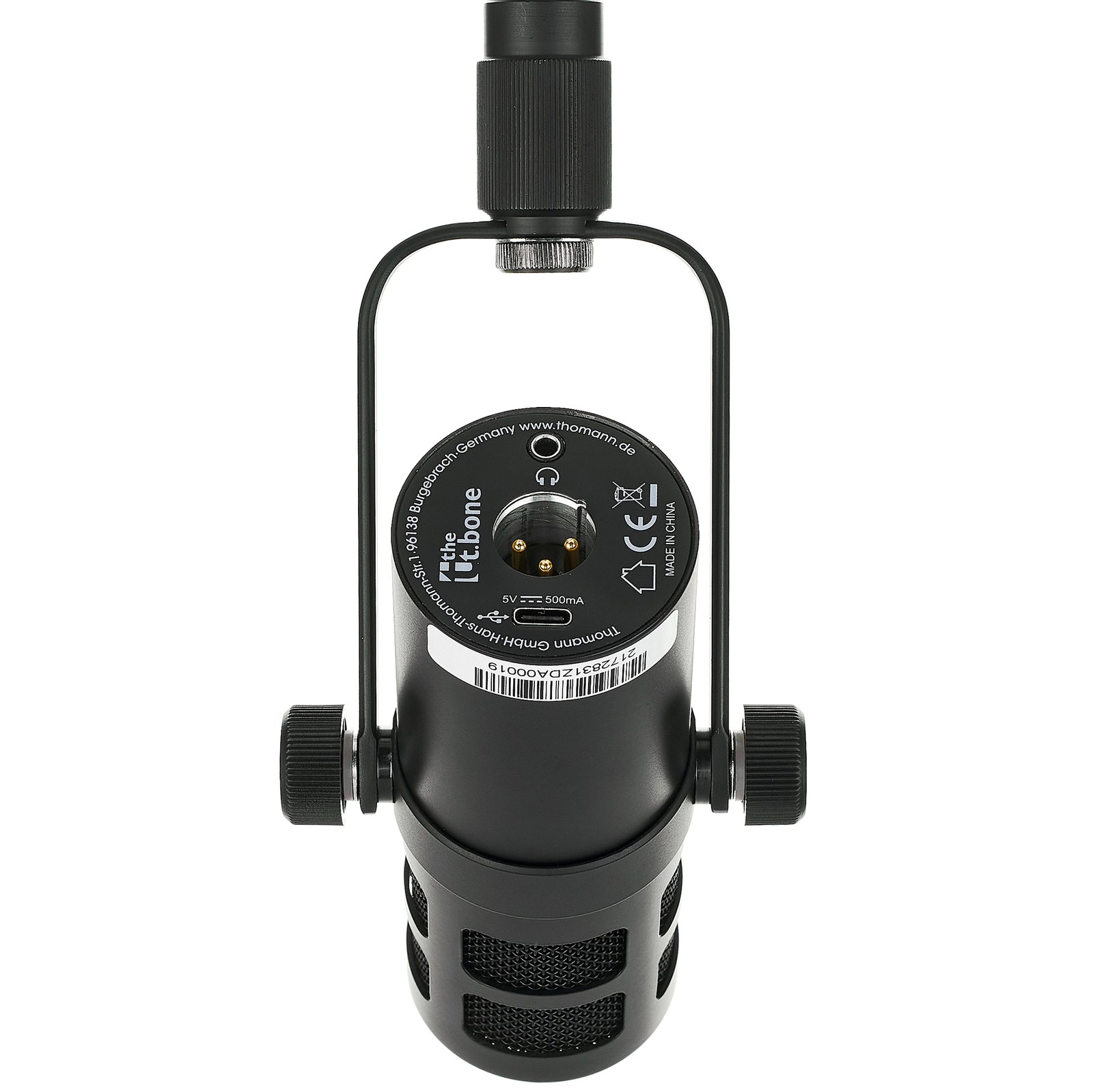 the t.bone MB 7 Beta USB Stand Bundle, Anschluss