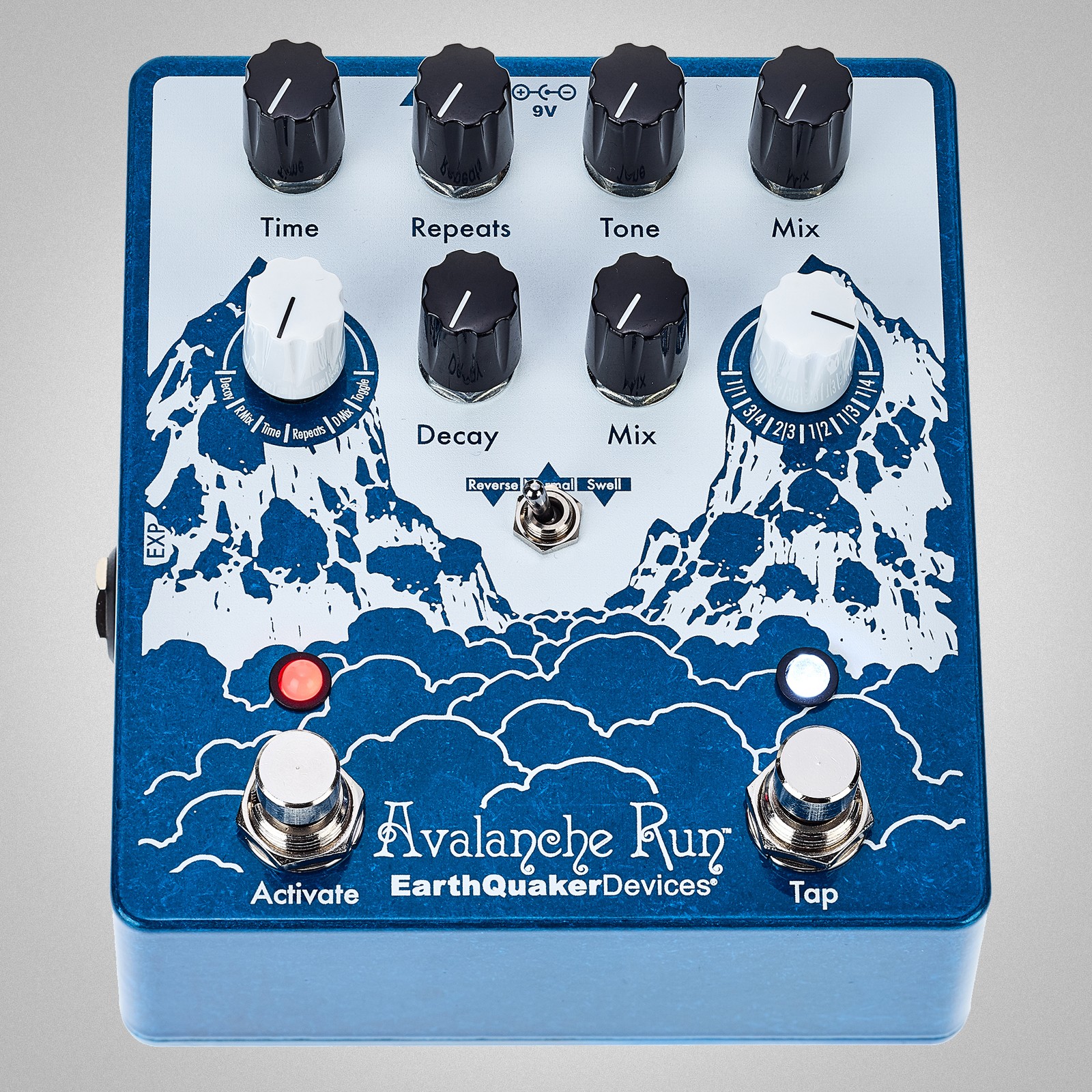 EarthQuaker Devices Avalanche Run V2, Pédale d'effets pour guitare électrique