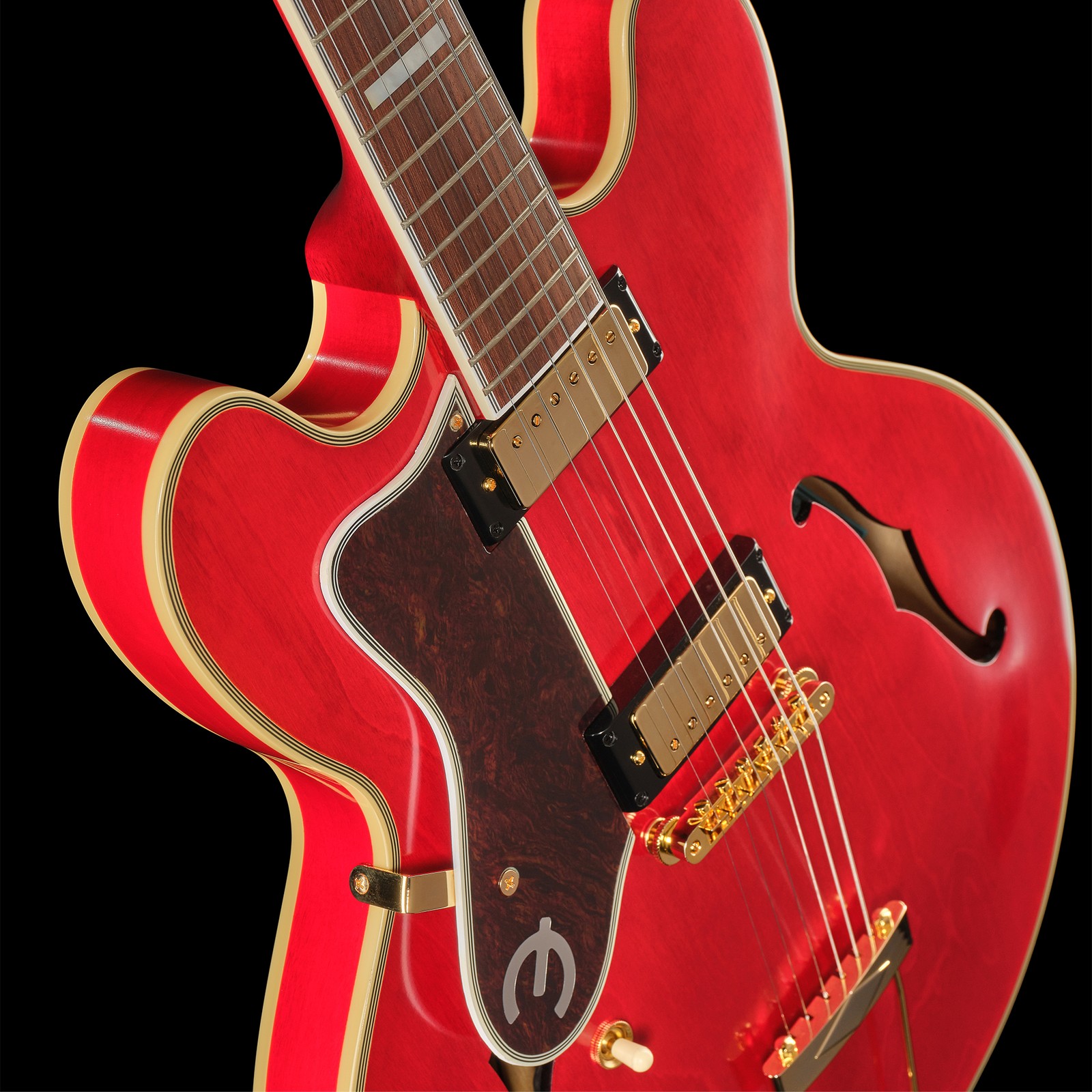 Decke der Epiphone Gem Archer Sheraton Mbilt LH