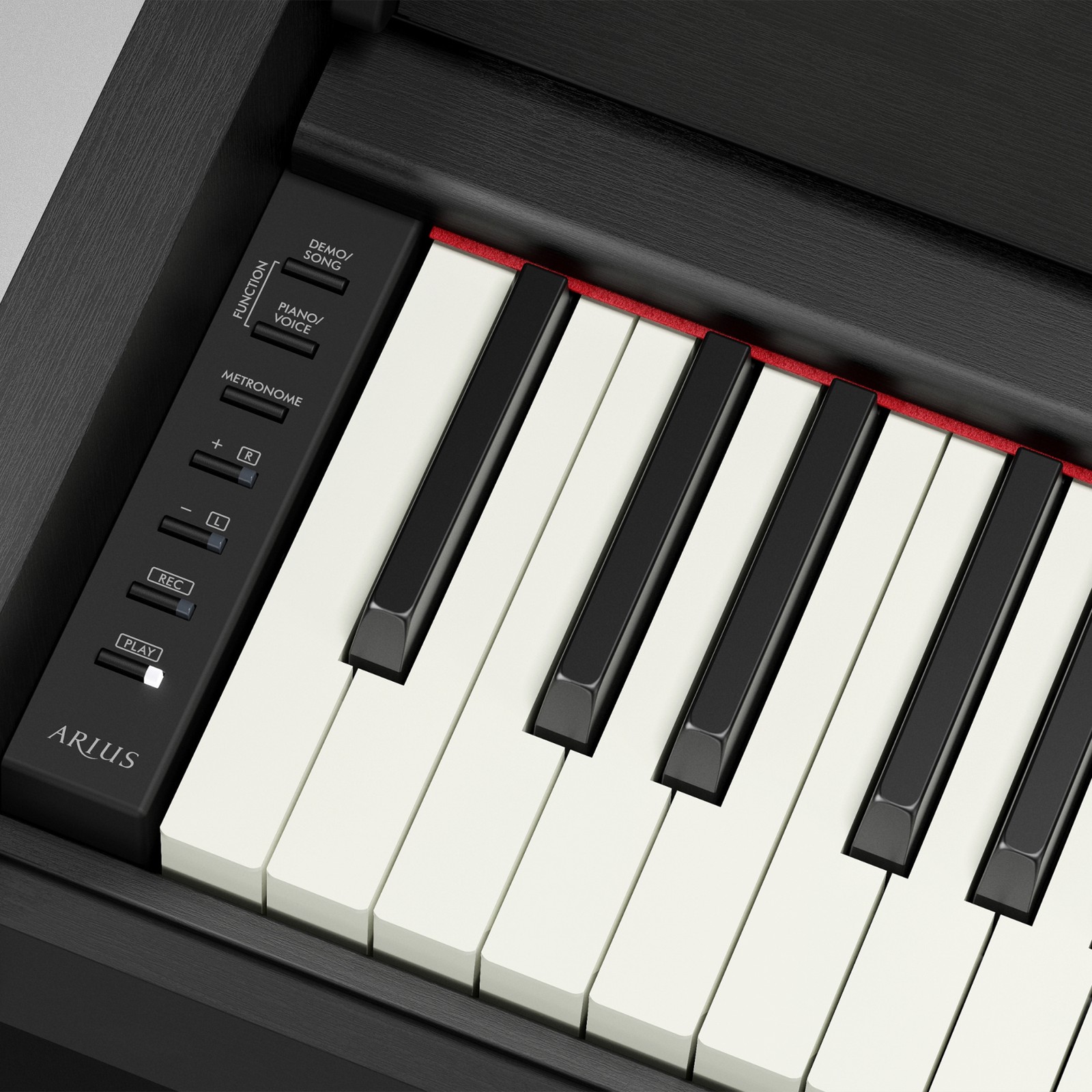 Detail des Digitalpianos