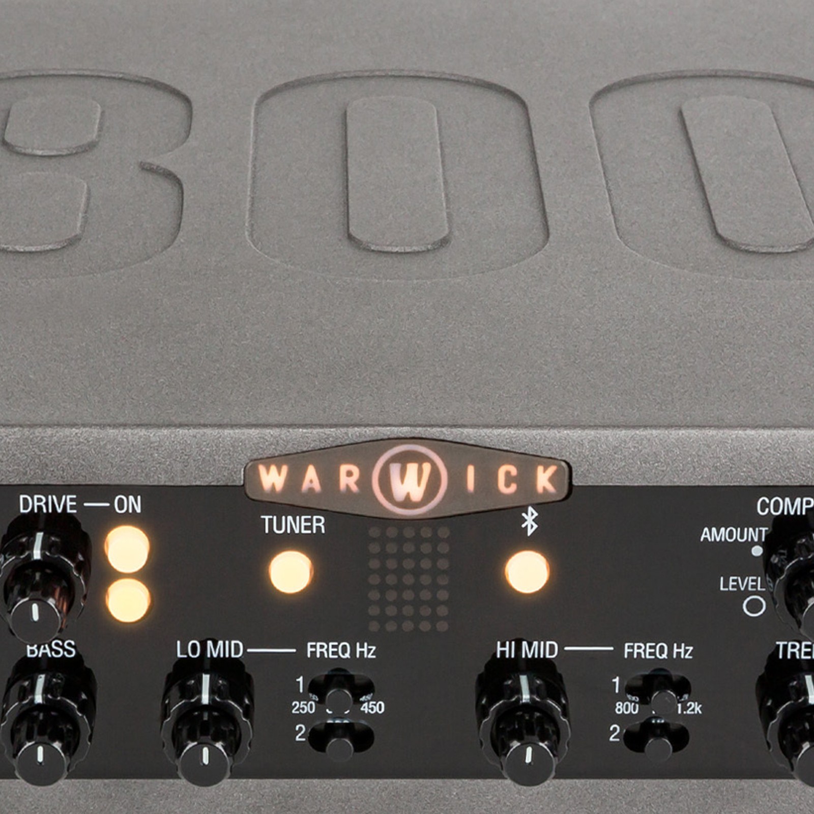 Warwick Stage Series MS 800, Detail des Topteil für E-Bass