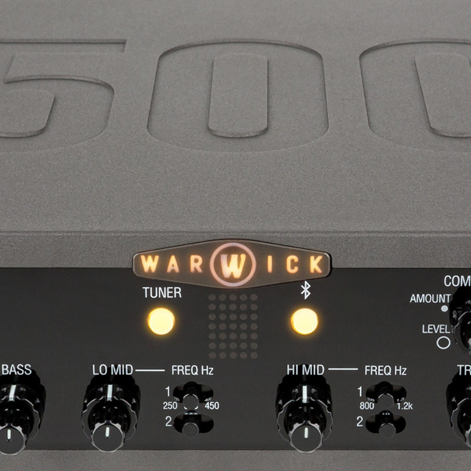 Warwick Stage Series DS 500, Logo auf dem Topteil für E-Bass