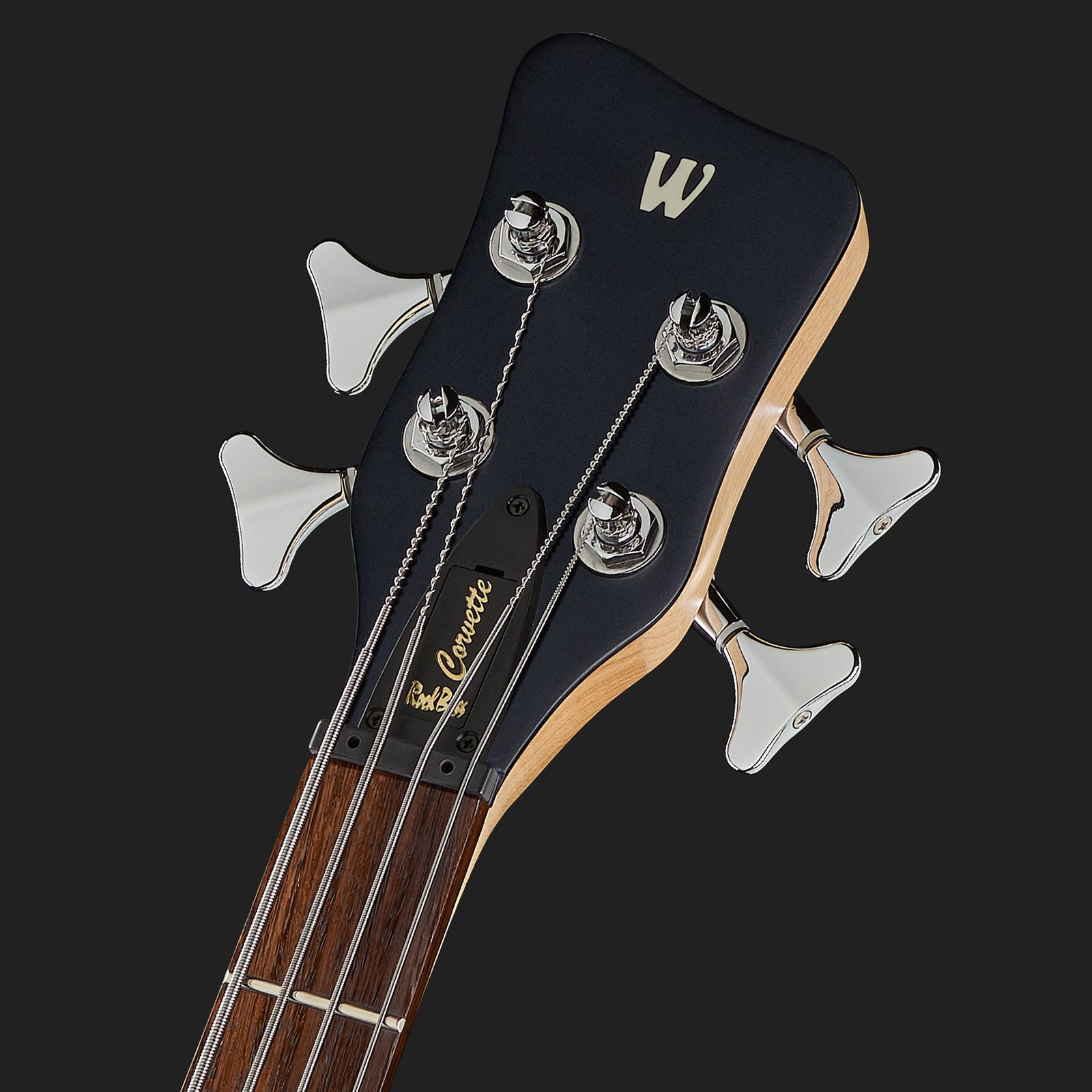 Kopfplatte des Warwick RB Corvette B 4 BRTS