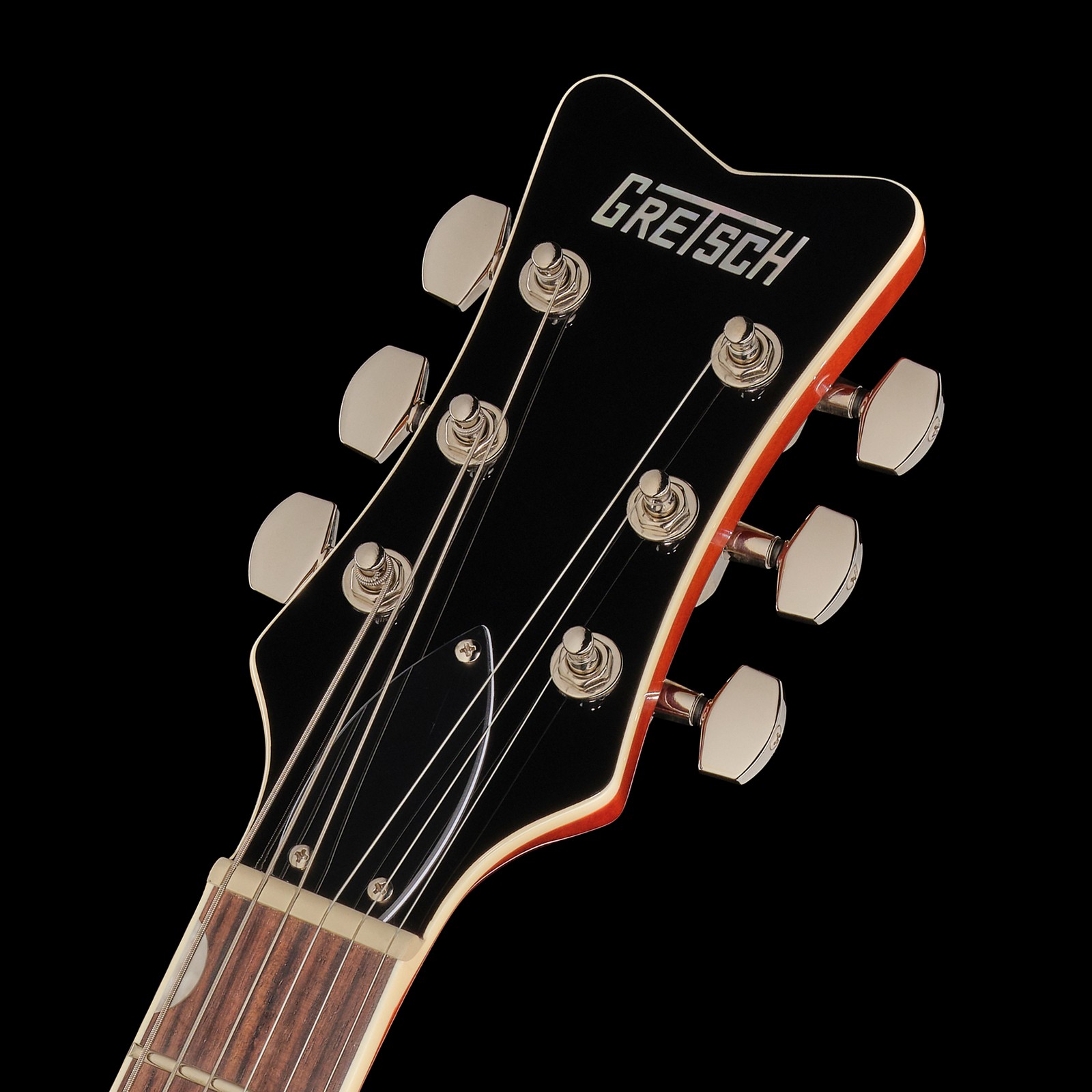 Kopfplatte der Gretsch Electromatic Jet CG