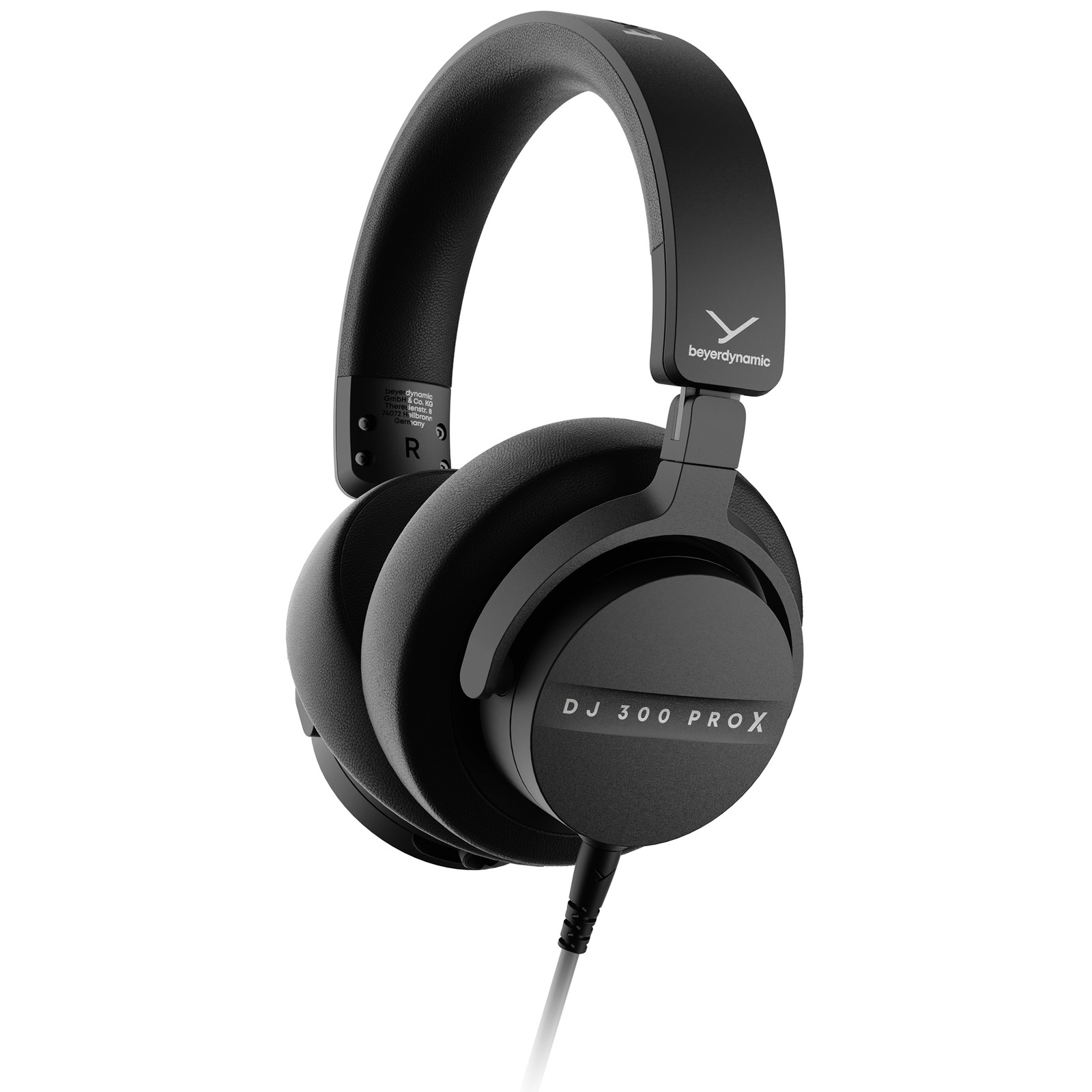 Logo auf der Seite der Kopfhörer von beyerdynamic