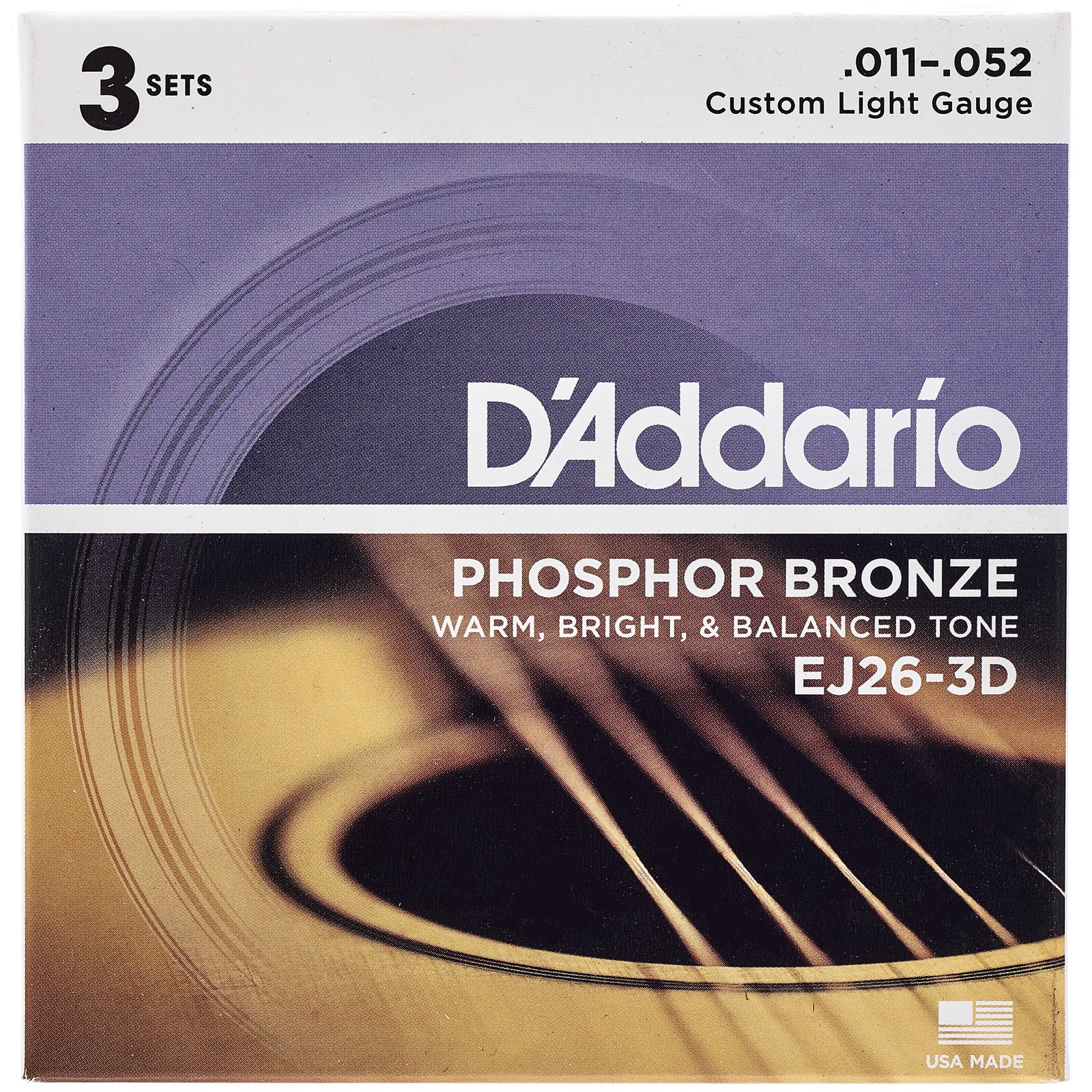 Daddario EJ26-3D