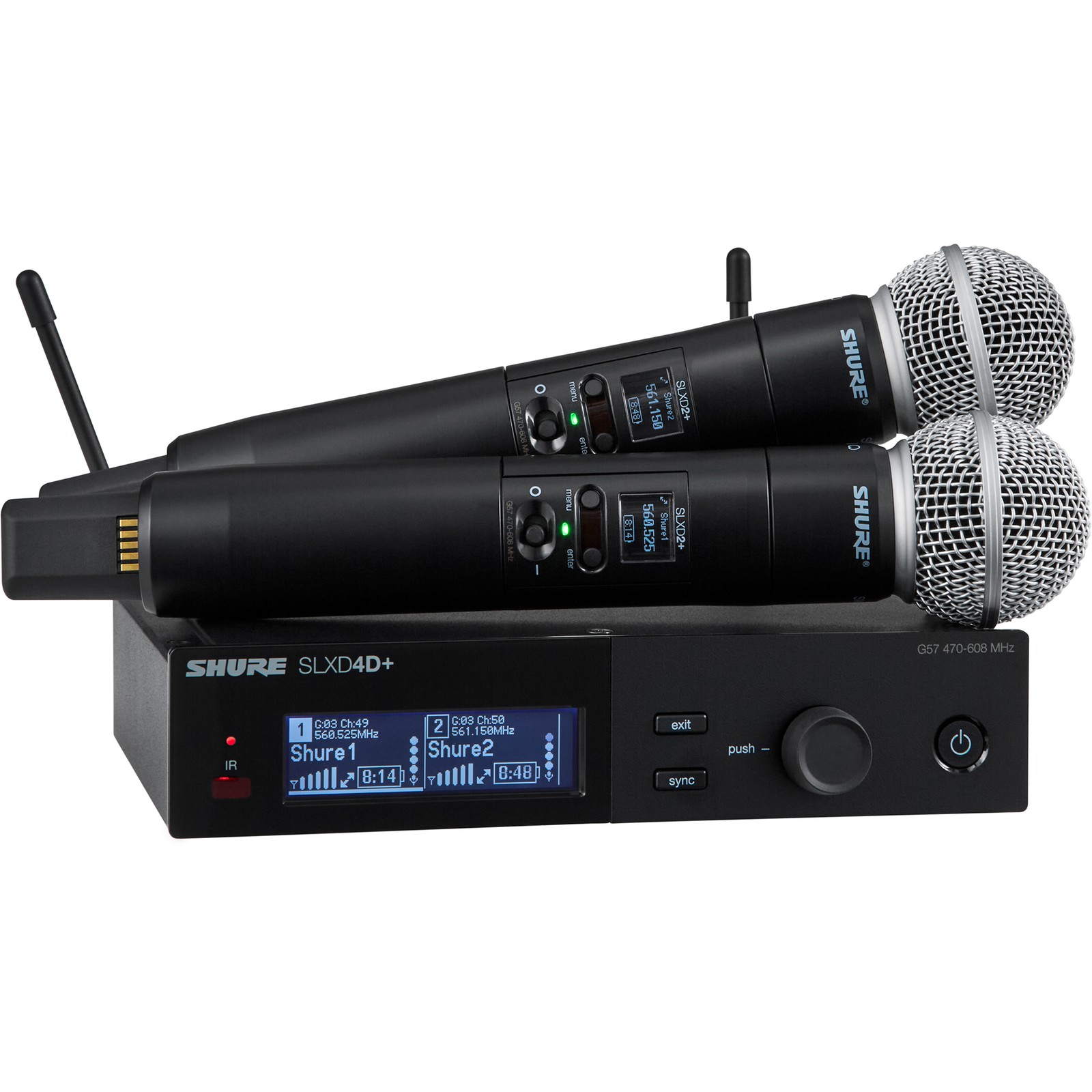 Shure SLXD24D+E/SM58 K55