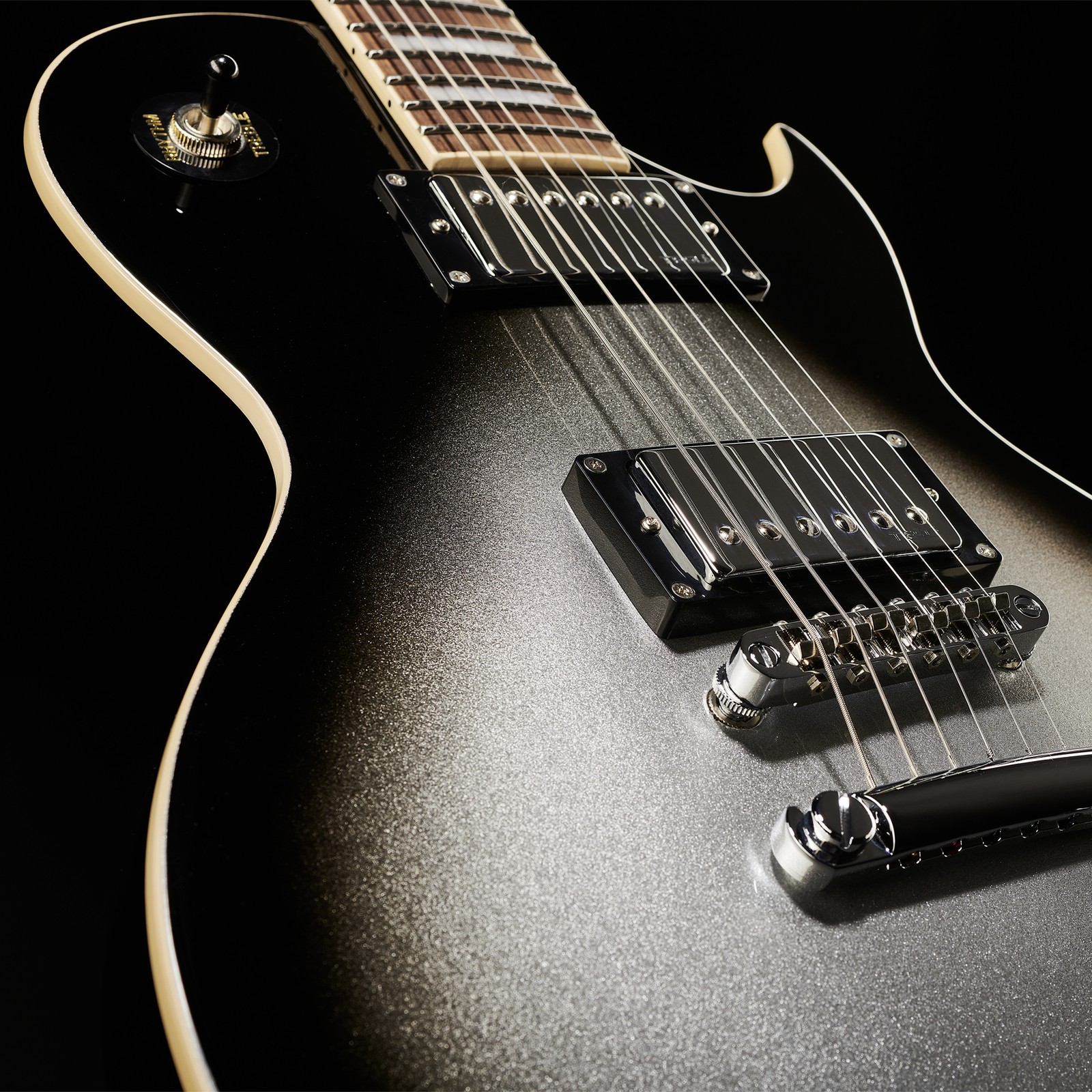 Harley Benton SC-550 II Silver Burst – Detail