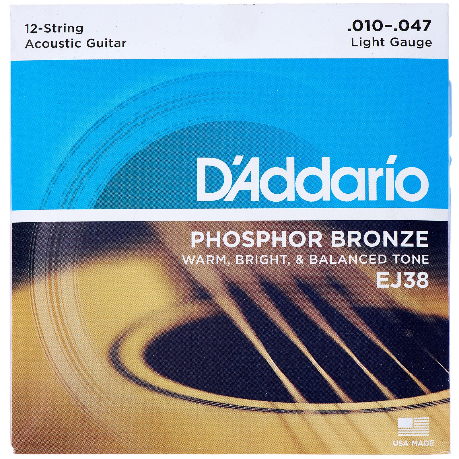 Daddario EJ38 Saiten für 12-Saiter Akustikgitarre