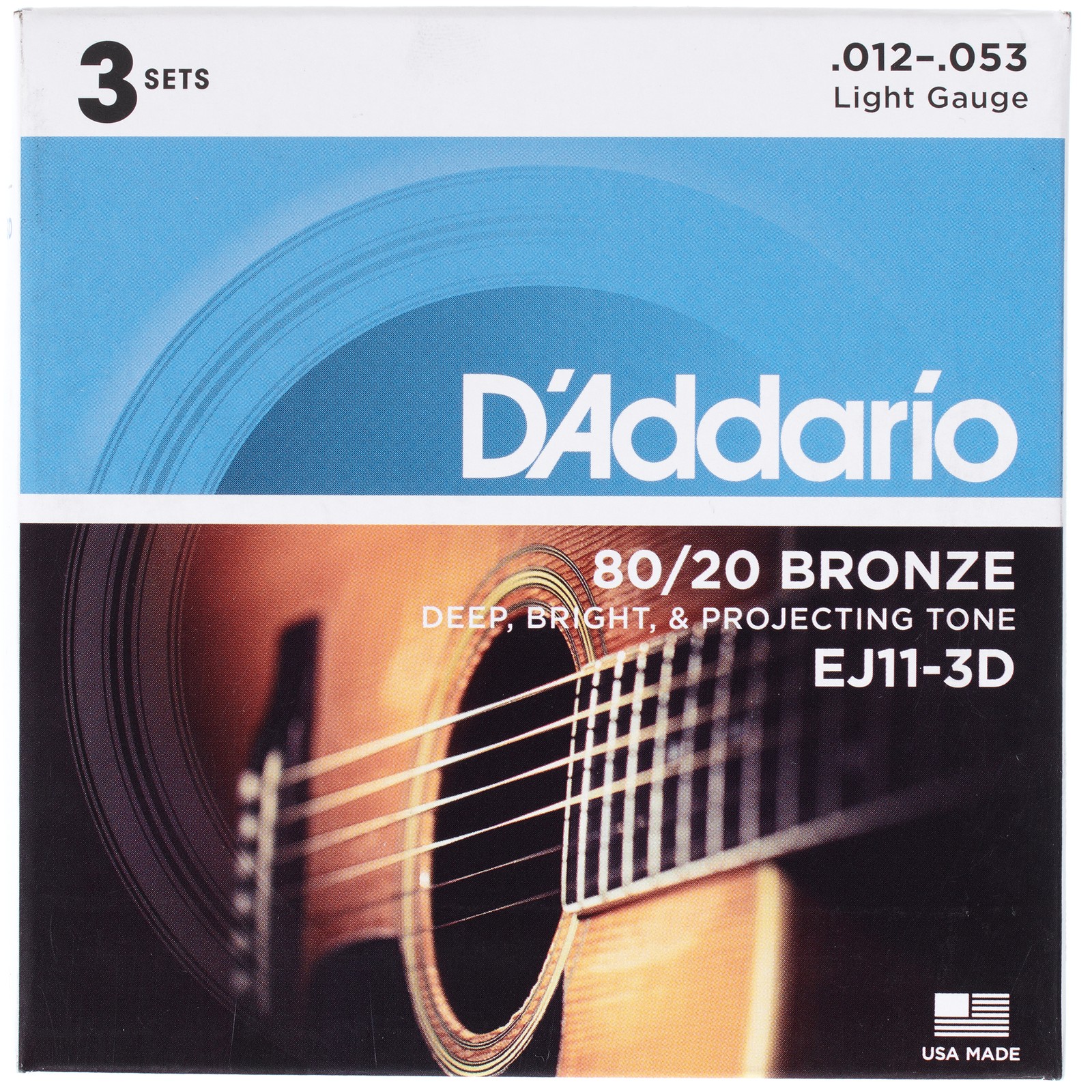 Daddario EJ-11-3D