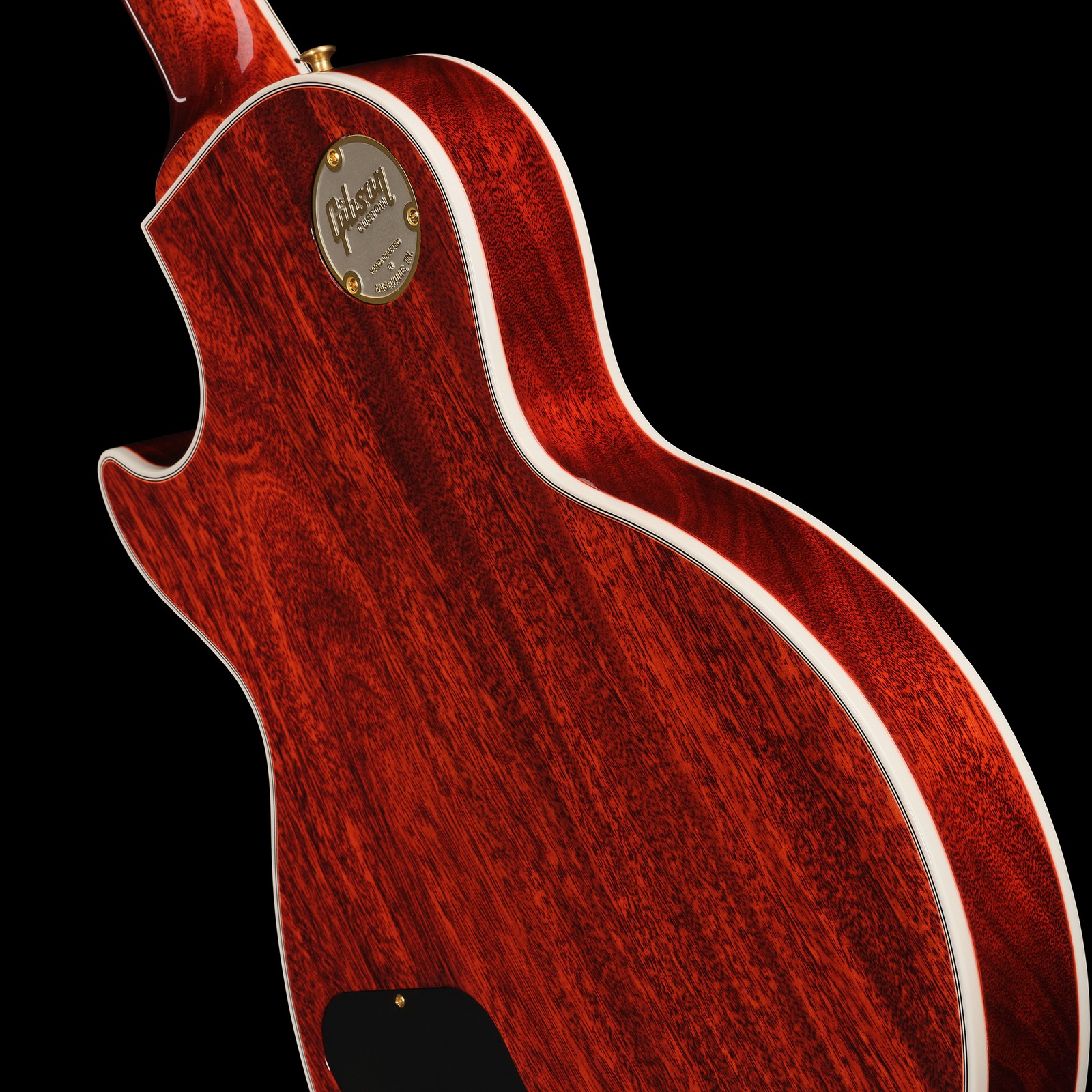 Rückseite der Gibson Les Paul C Bigsby HPT TR #3, Korpus aus Mahagoni