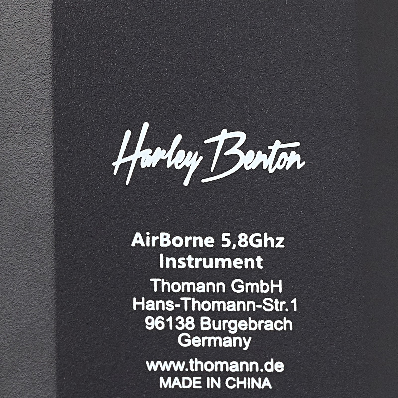 Harley Benton AirBorne 5.8GHz Instrument, Logo