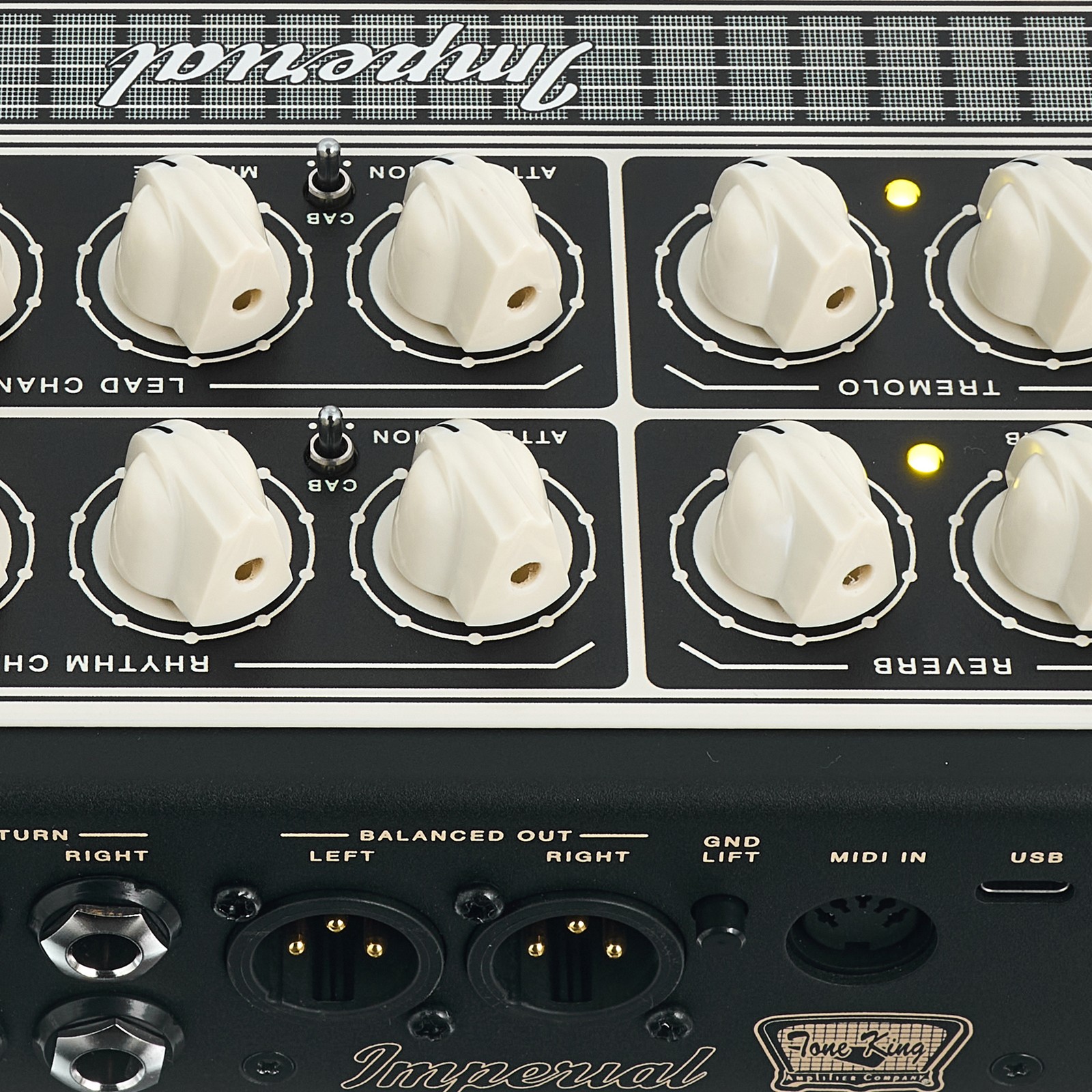 Tone King Imperial Tri-Tube Preamp, Detail