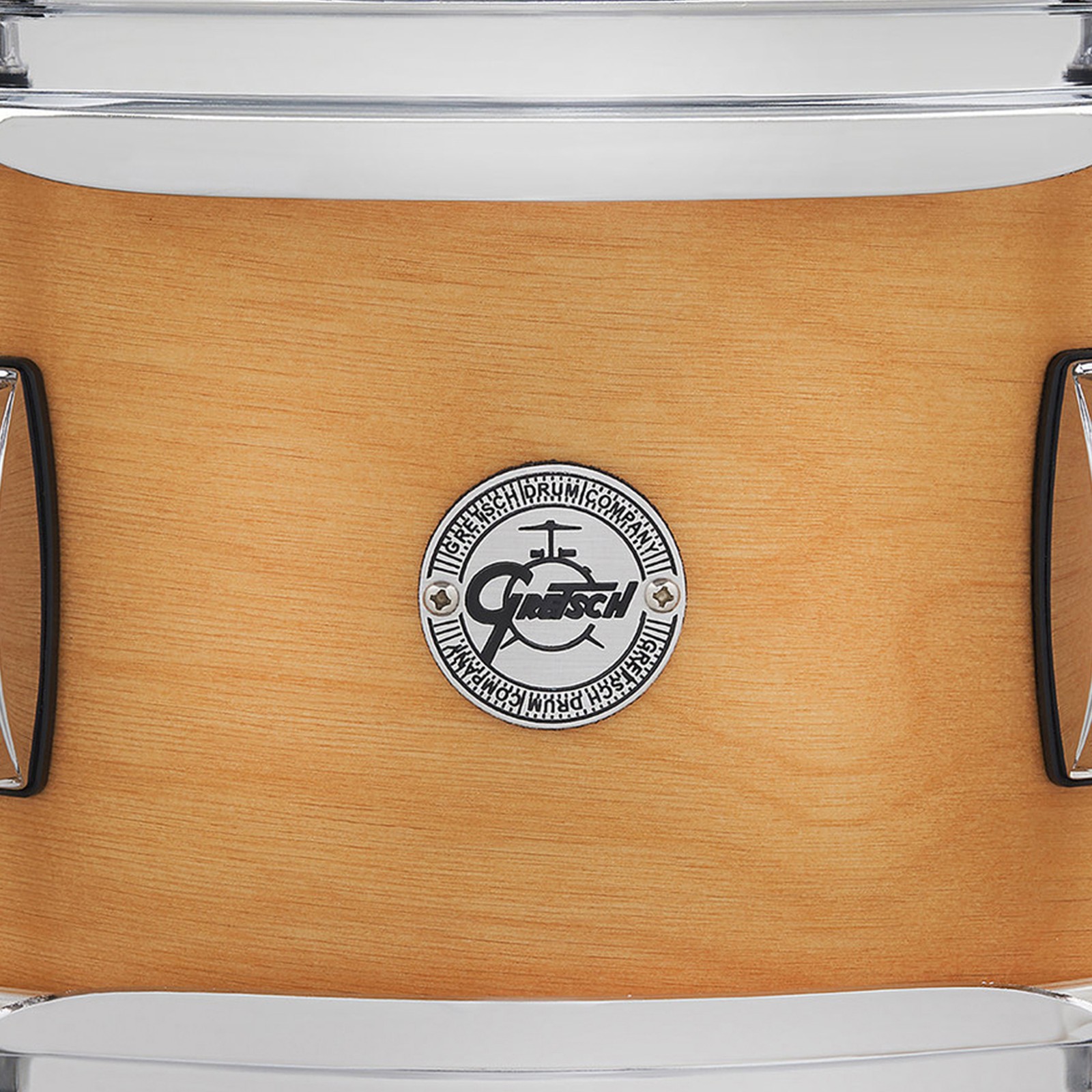 Manufacturer's logo on the Gretsch Drums 13"x6" Full Range Birch Snare Drum