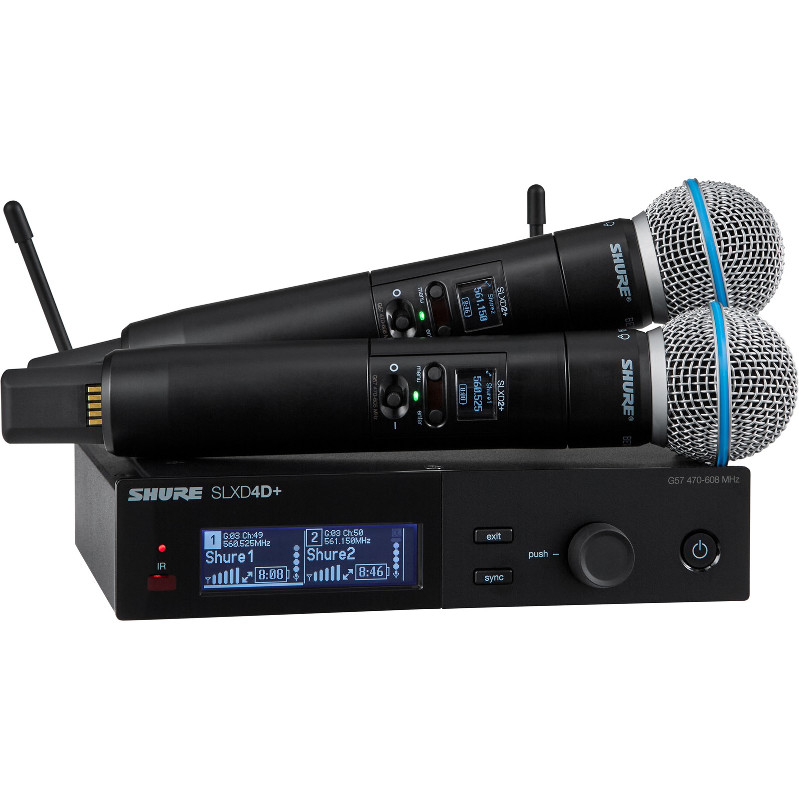 Shure SLXD24D+E/Beta58 S50