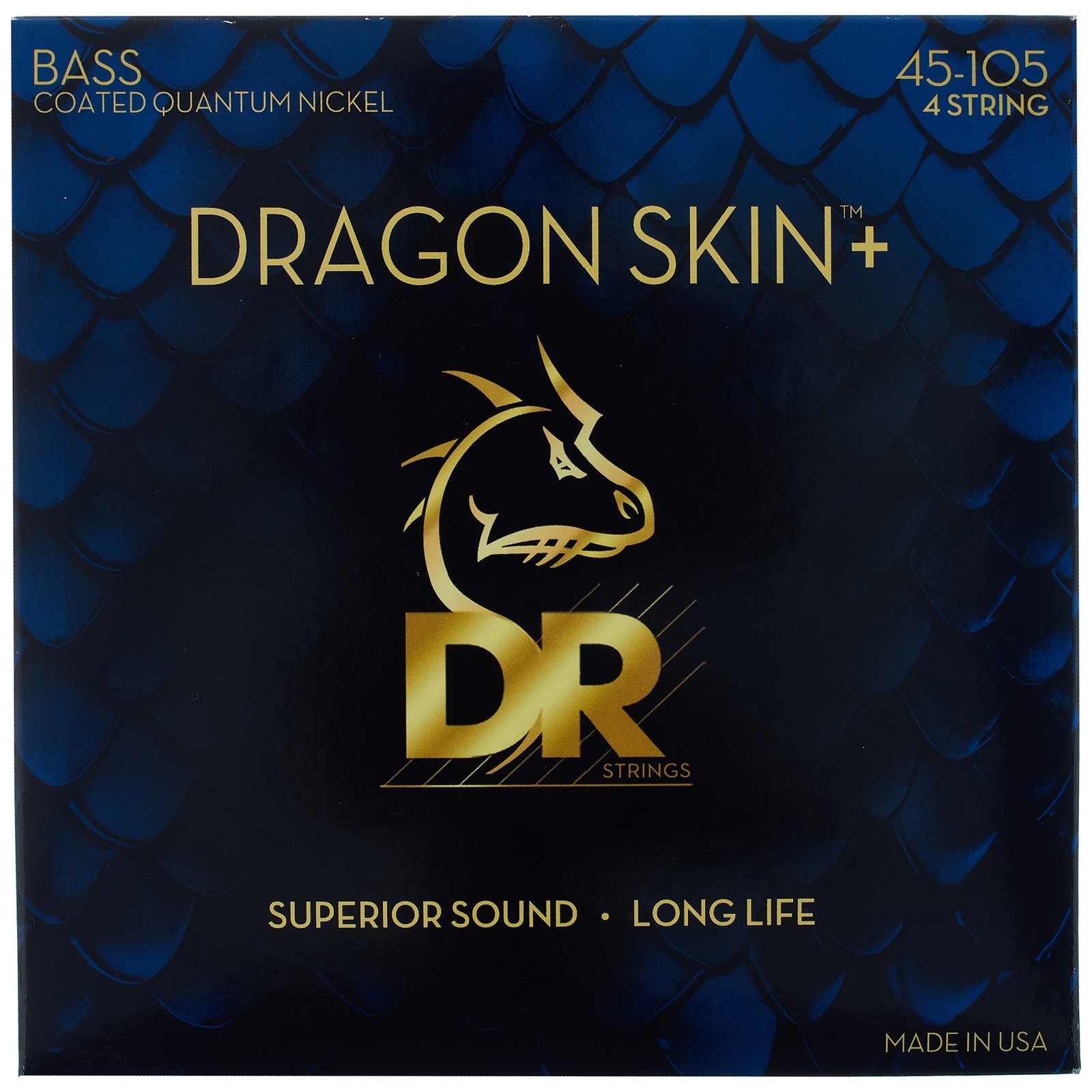 DR Strings Dragon Skin+ DBQ-45 Coated