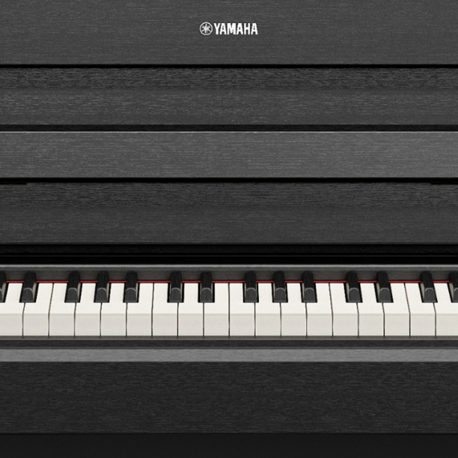 Yamaha YDP-S56 B Arius, Logo auf dem Digital Piano