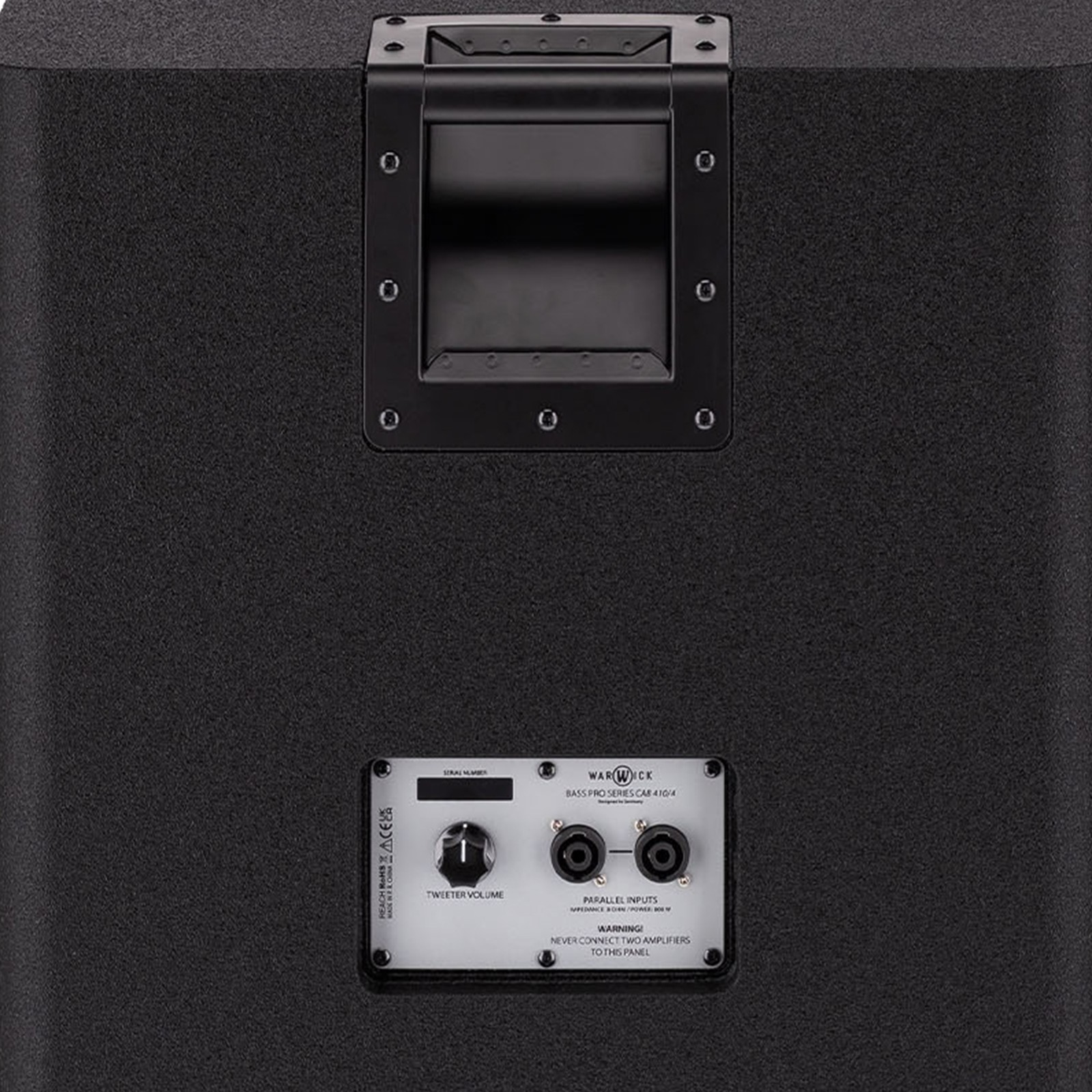 Warwick Stage Series CAB 410/4, Detail