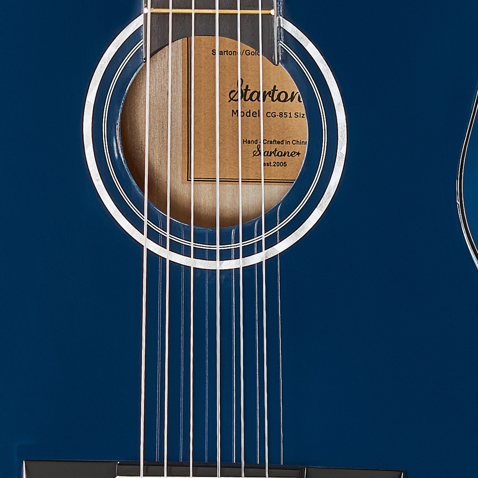 Startone CG-851 1/2 Blue, Logo