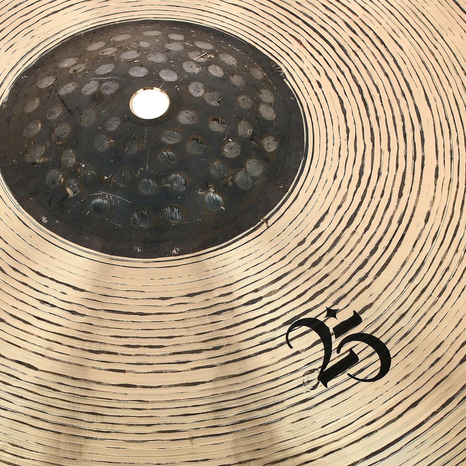Detail des Hi-Hat Beckens