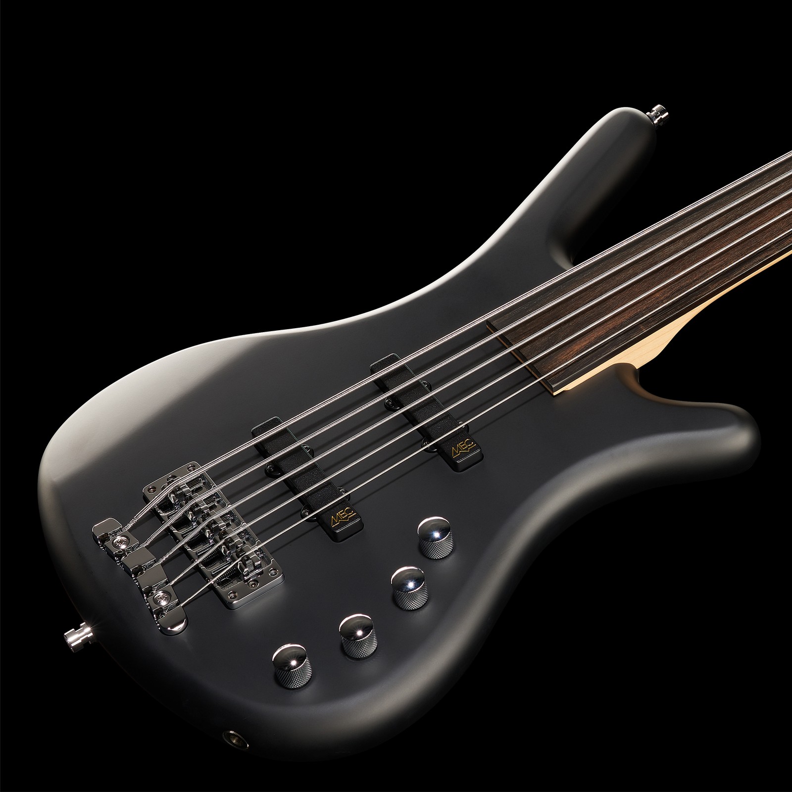 Warwick RB Corvette Basic 5 FL NBTS, fretless five-string bass, top