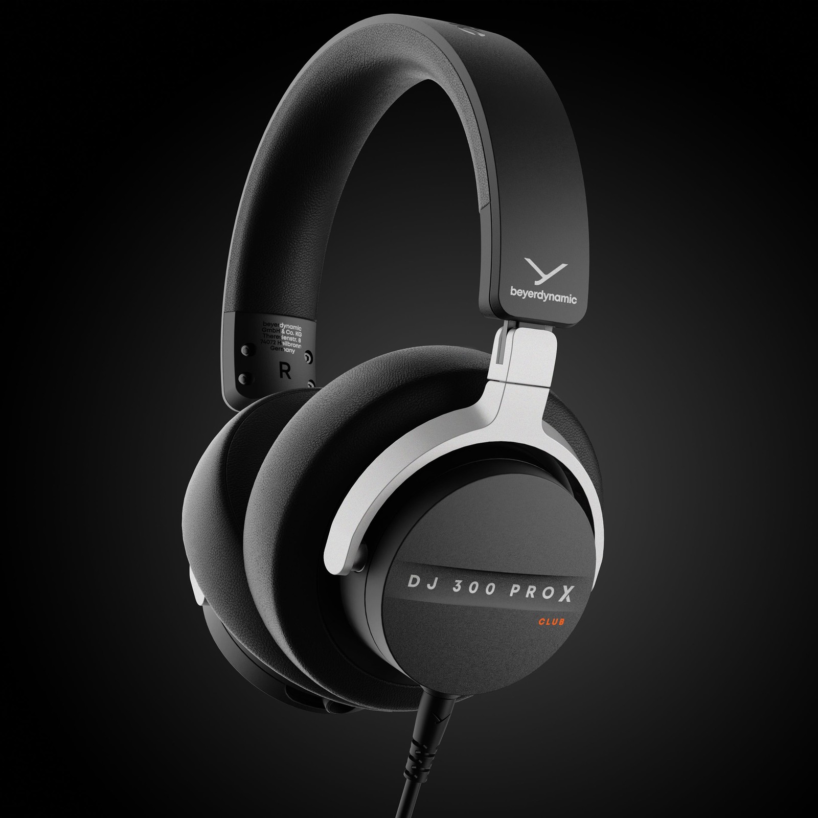beyerdynamic DJ 300 PRO X Club, Seitensnasicht der Kopfhörer