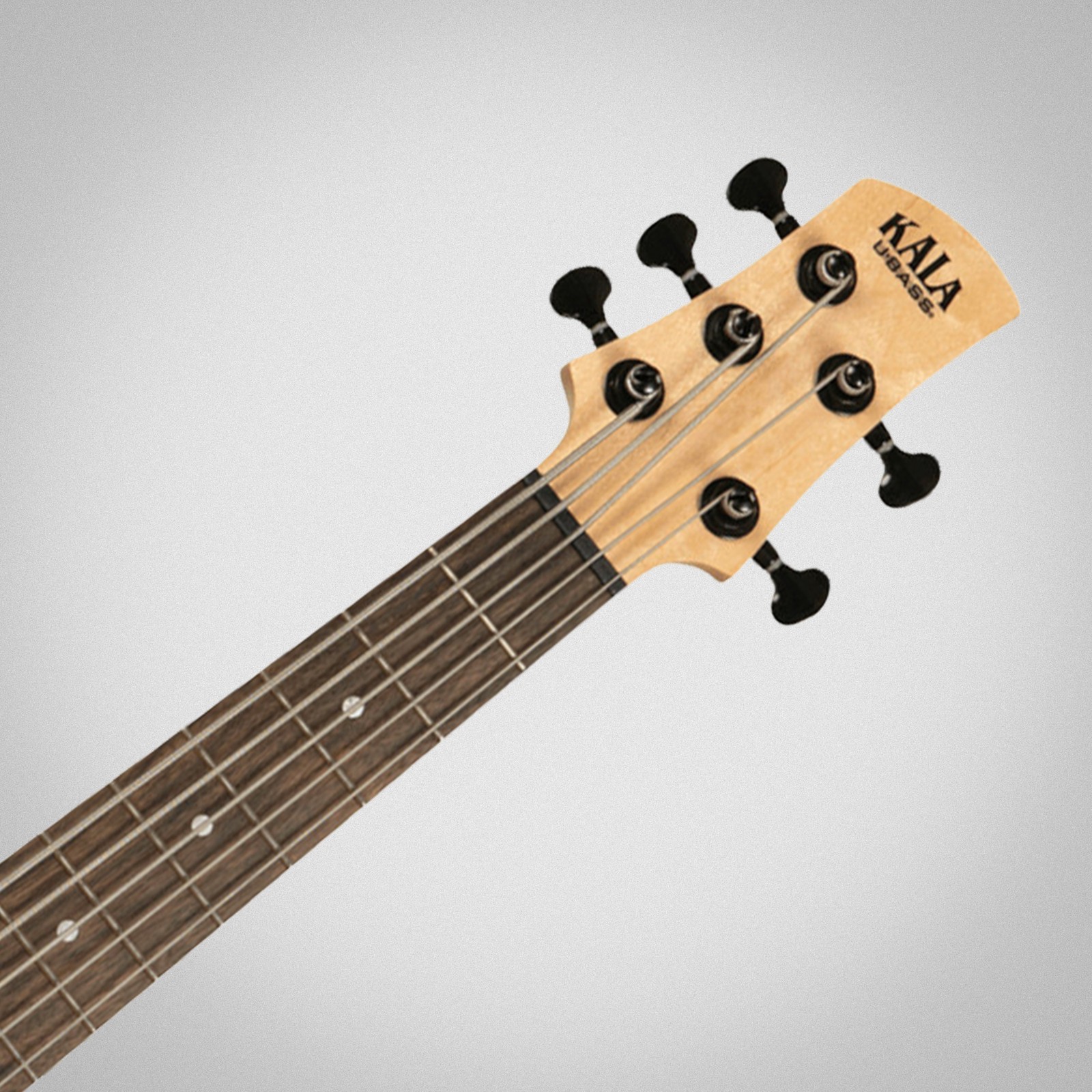 Kala U-Bass Solid Body 5-String TB, headstock with logo