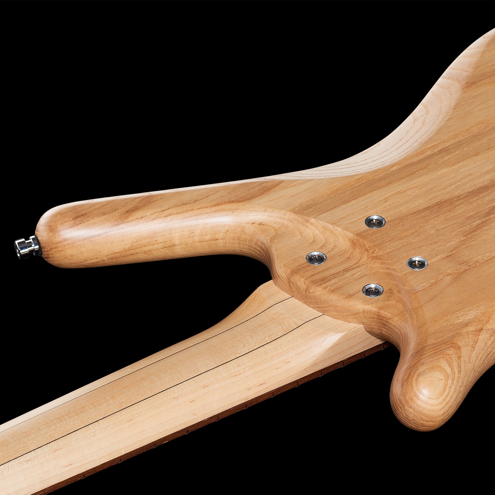 Warwick RB Corvette $$ 5 W HP, electric five-string bass, rear view