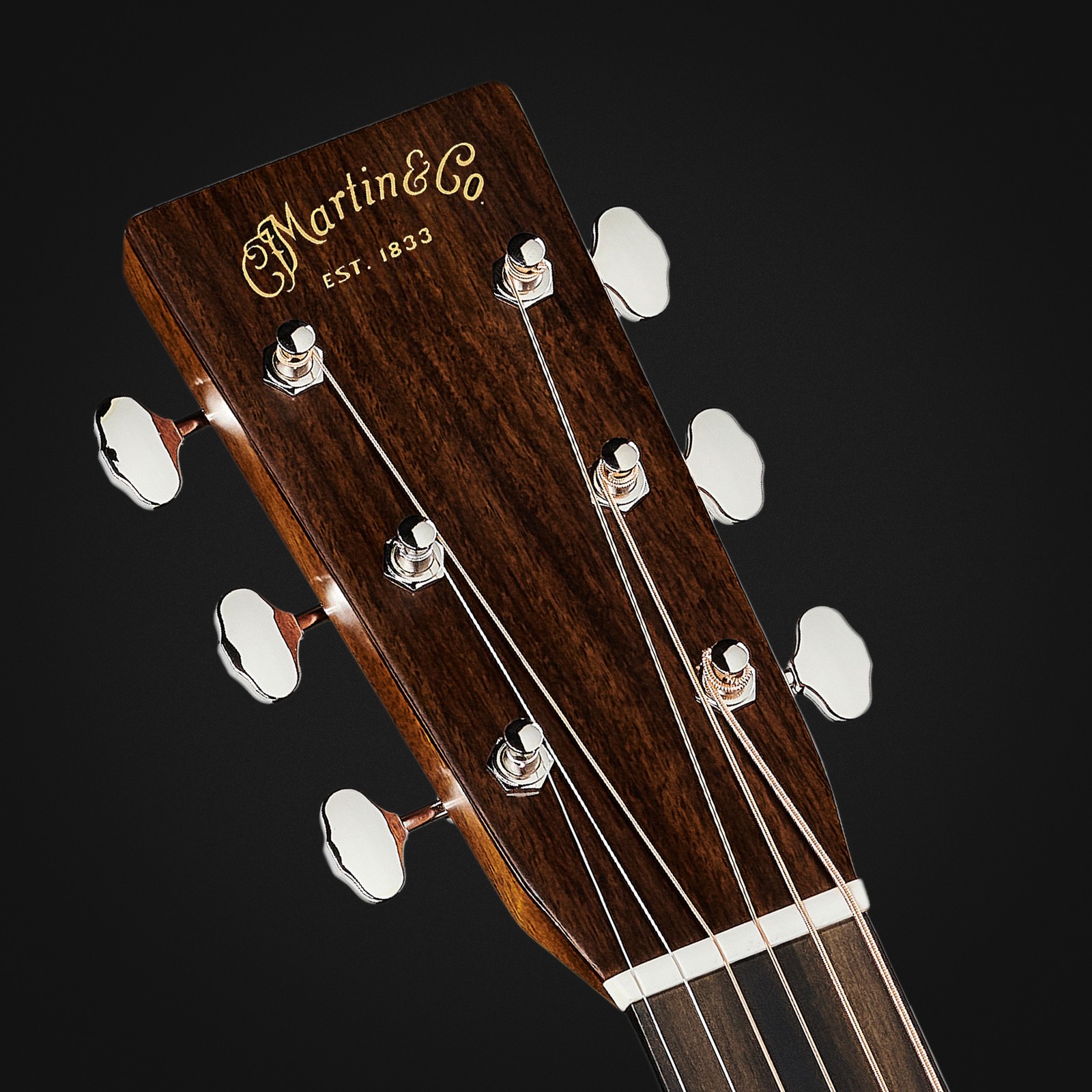 Kopfplatte der Martin Guitars D17 LH