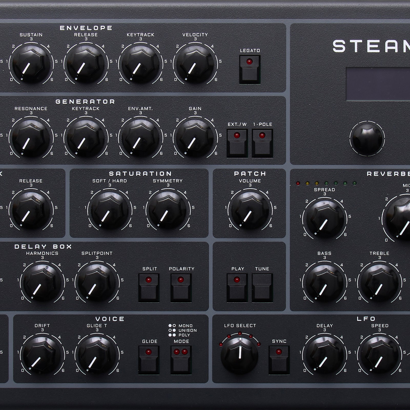 Detalle del Erica Synths Steampipe