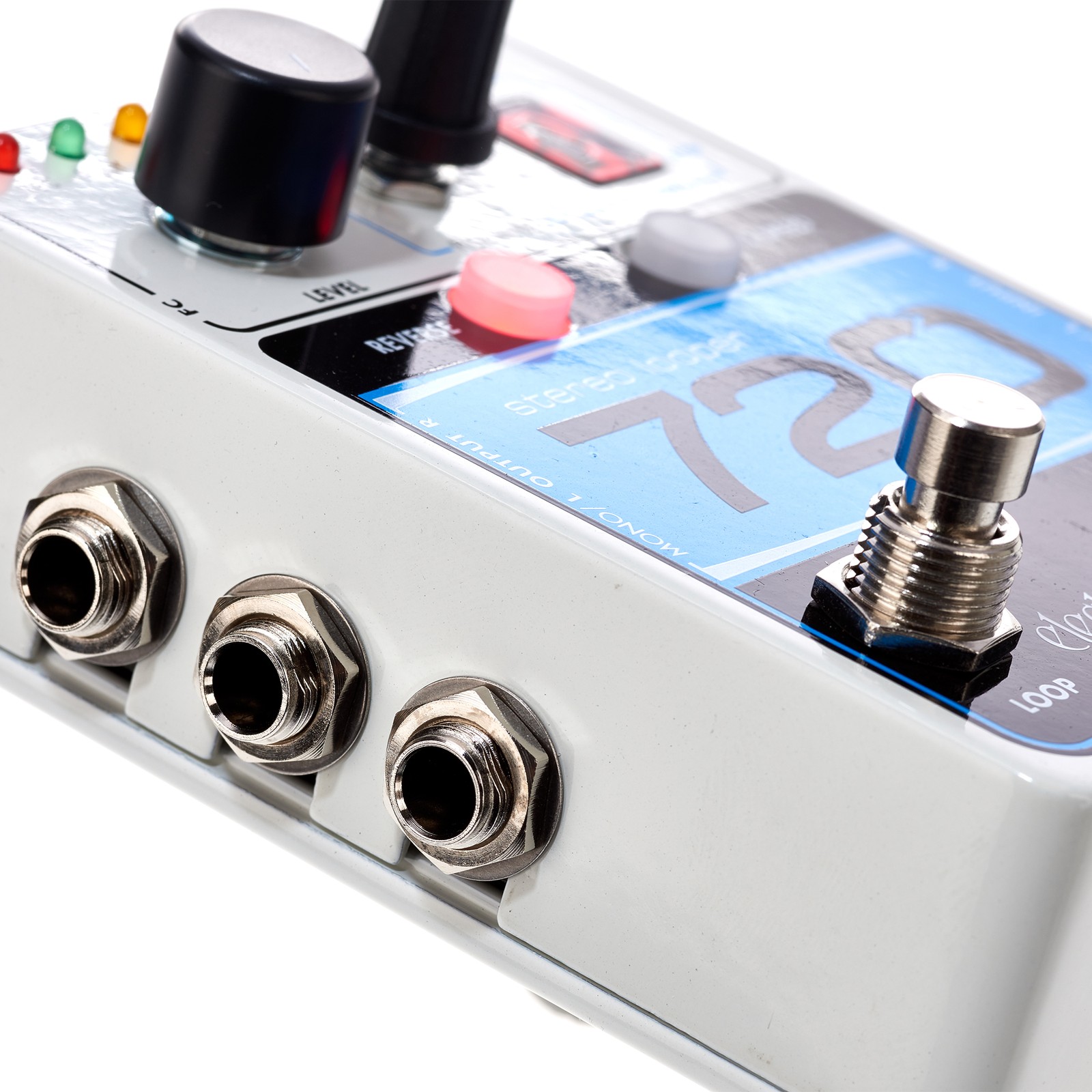 Electro Harmonix 720 Stereo Looper, Seitenansicht