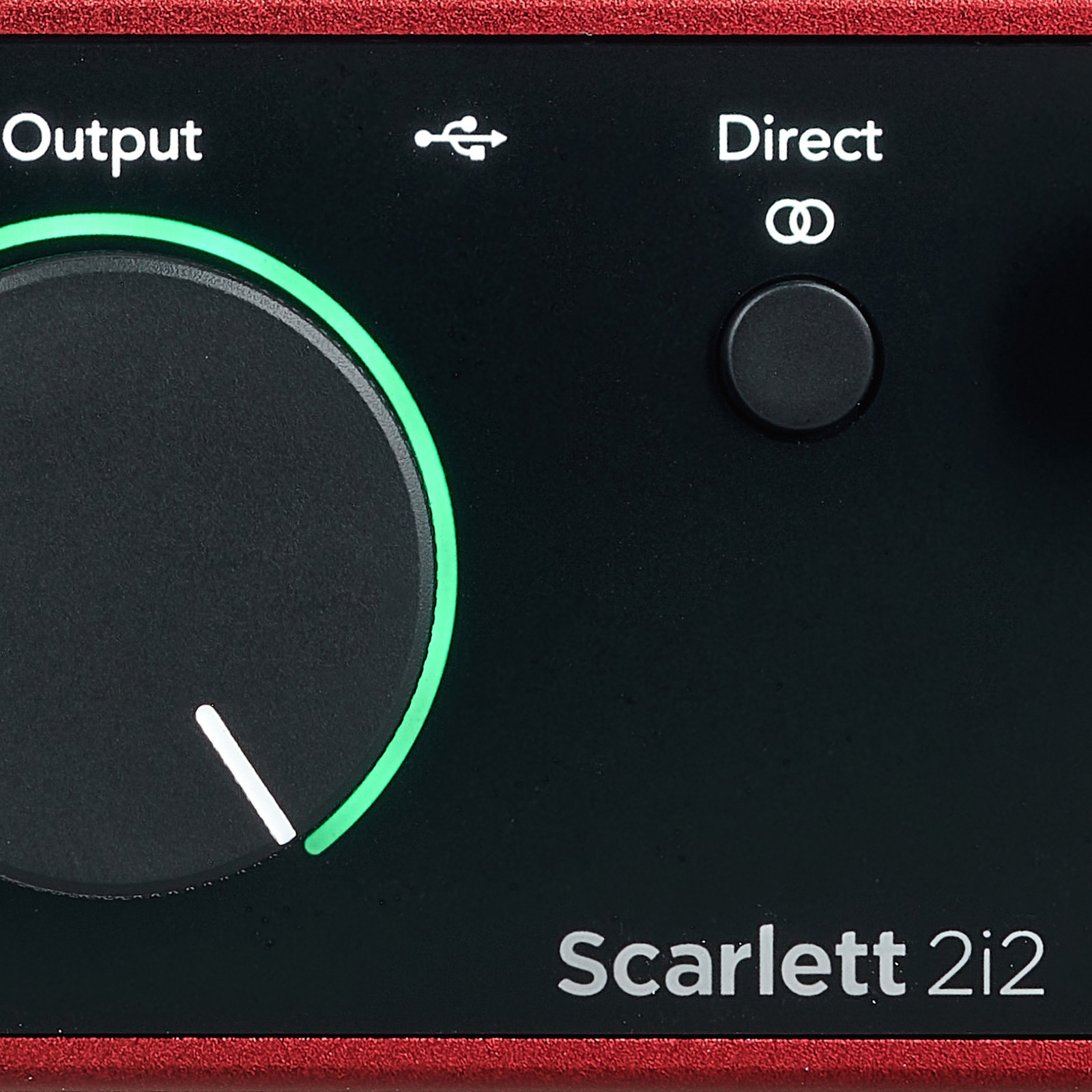 Detail des Focusrite Scarlett 2i2 4th Gen. Mic Bund