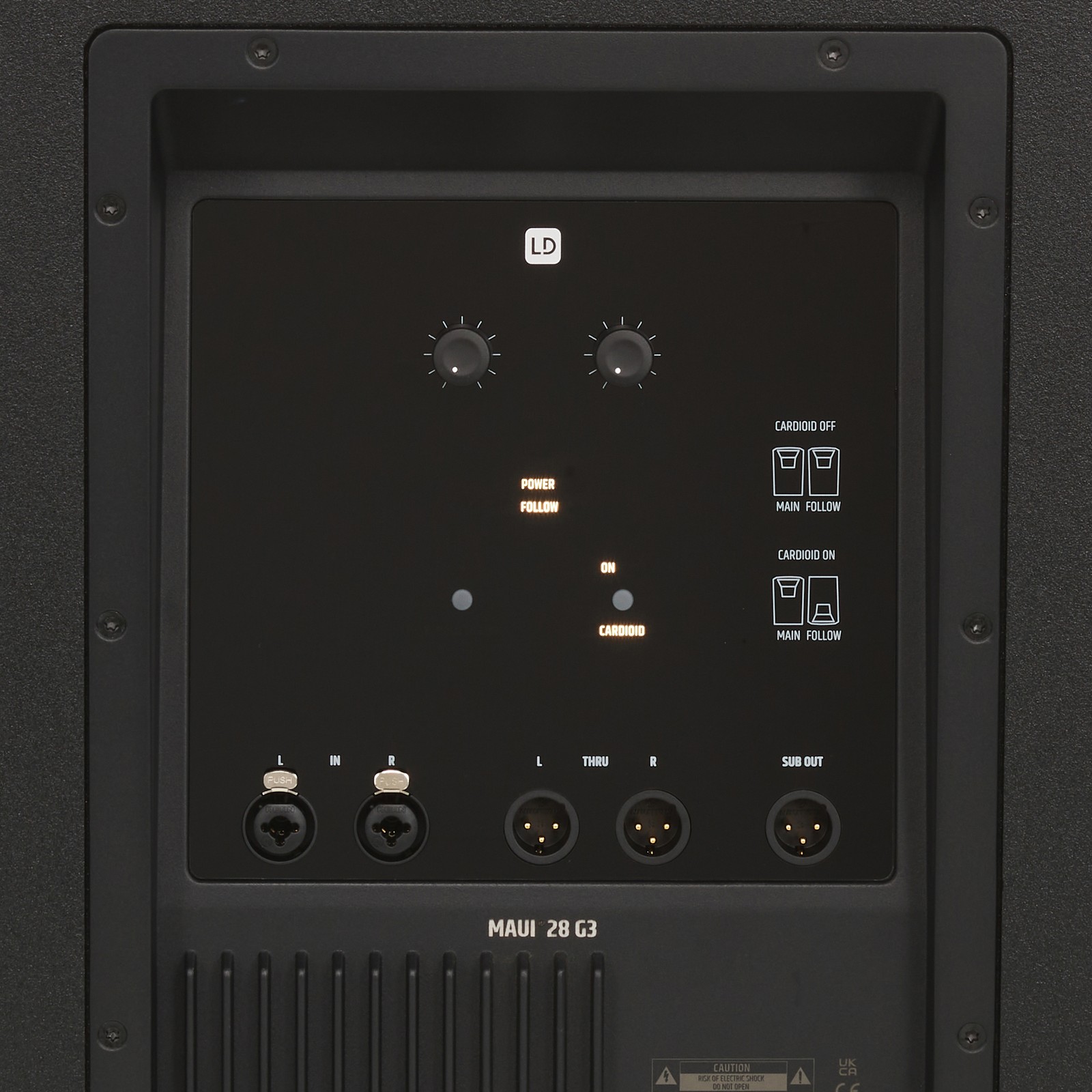 LD Systems Maui 28 G3, detail